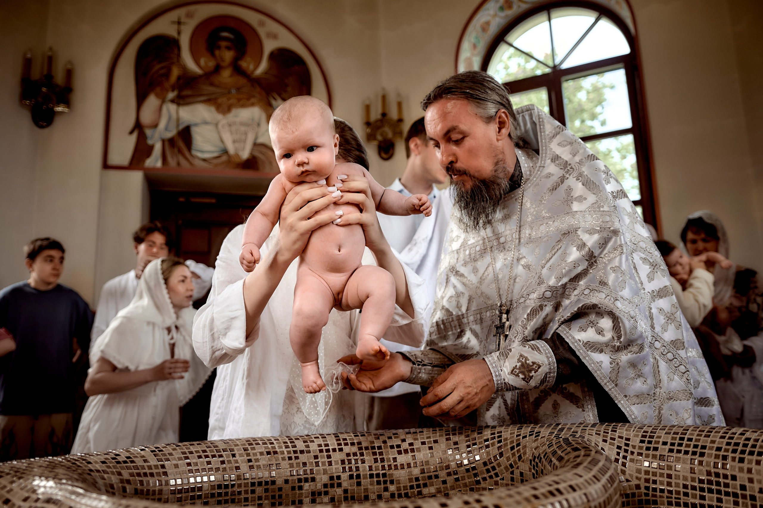 Таинство Крещения Евы. Фотограф на Крещение и Венчание в Одинцово