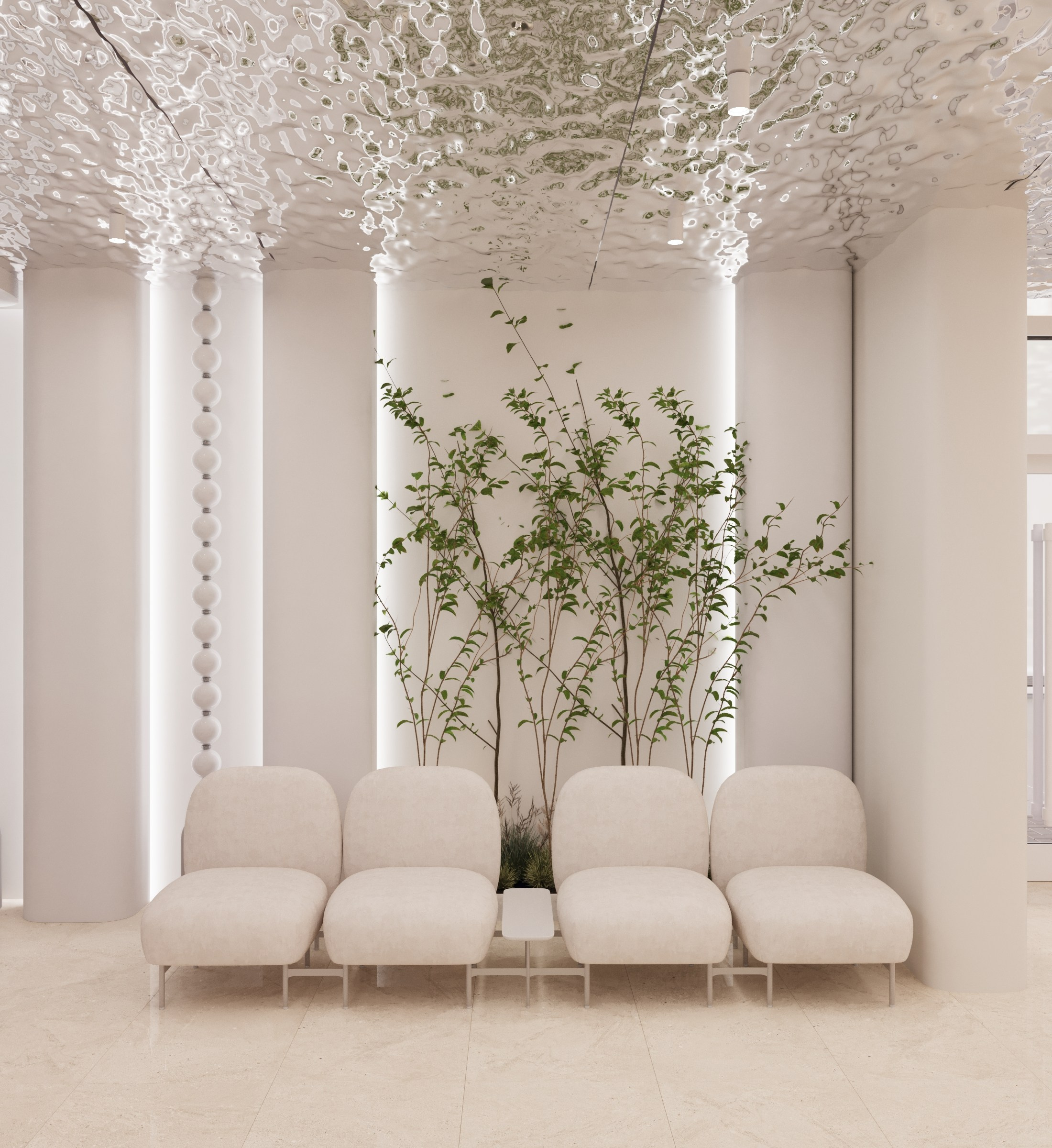 Частная медицинская клиника. Мансур Гусейнов дизайнер интерьеров г. Махачкала