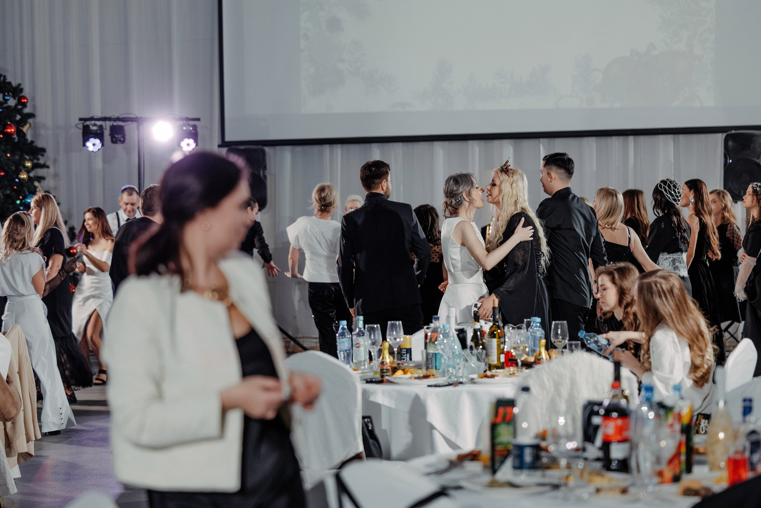 Стильный Новогодний корпоратив Nikastyle.ru. Свадебный репортажный фотограф во Владимире Евгений Топаз