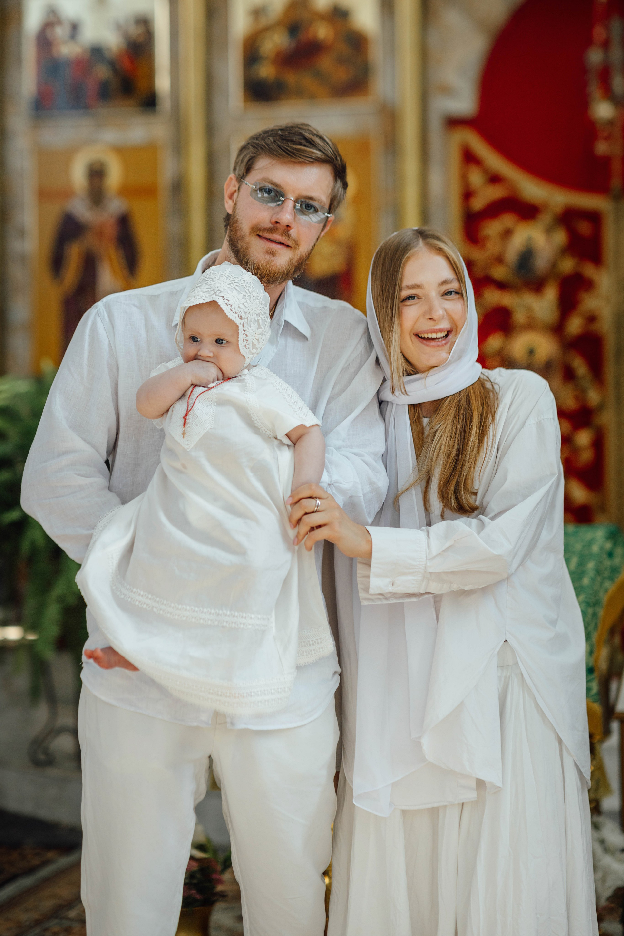 Крещение Мишель, гп. Ивенец, храм Ефросинии Полоцкой, август 2025