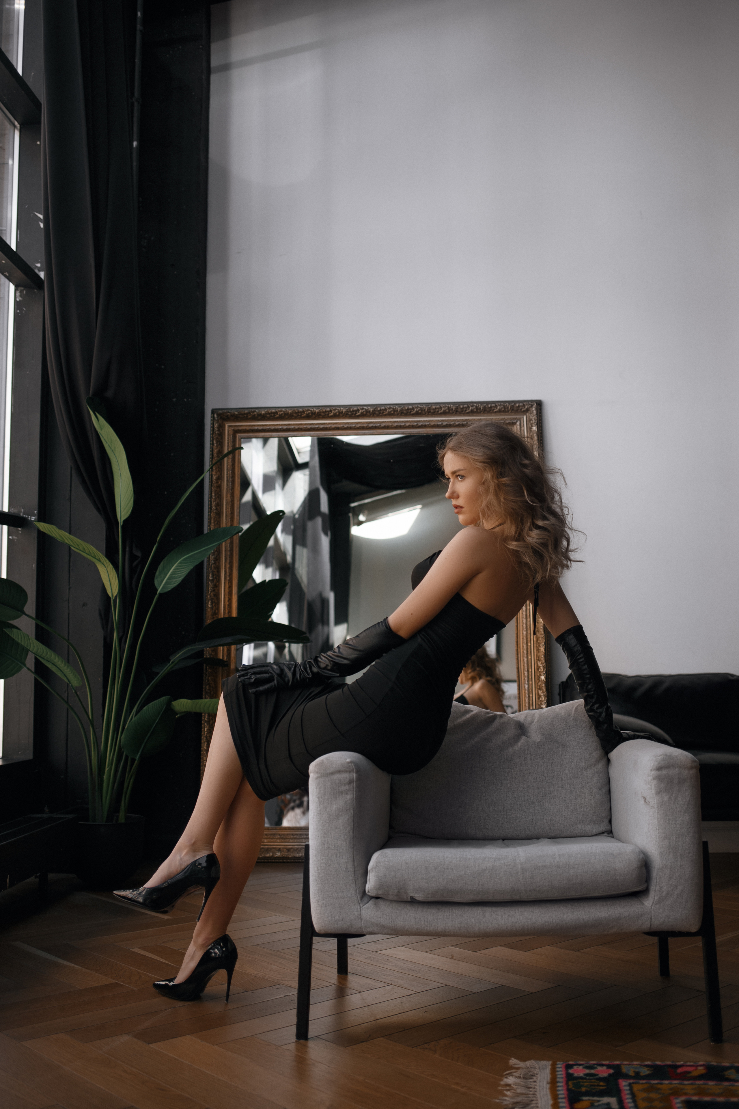 Студия. Будуарный и женский портретный фотограф Москва