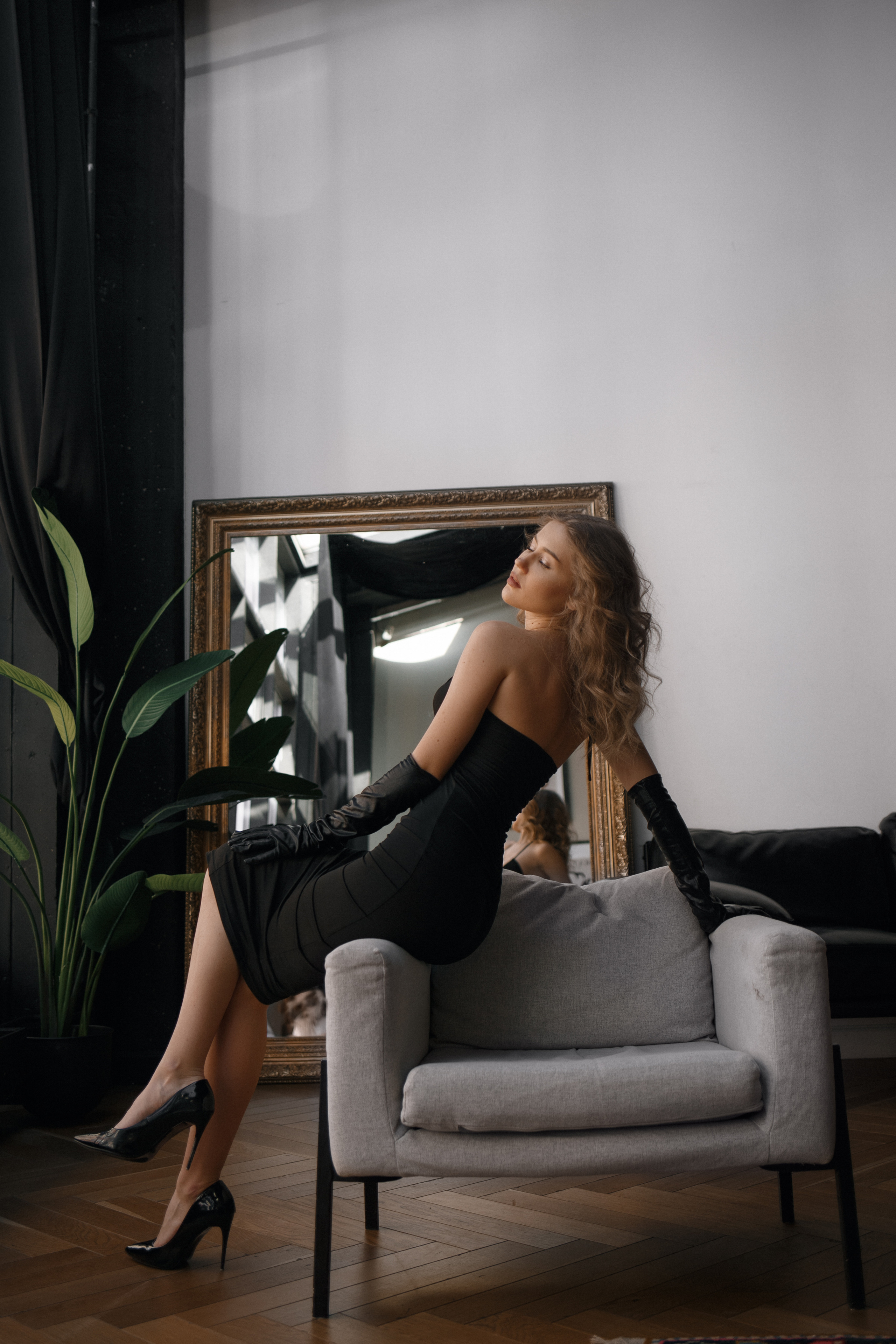 Студия. Будуарный и женский портретный фотограф Москва