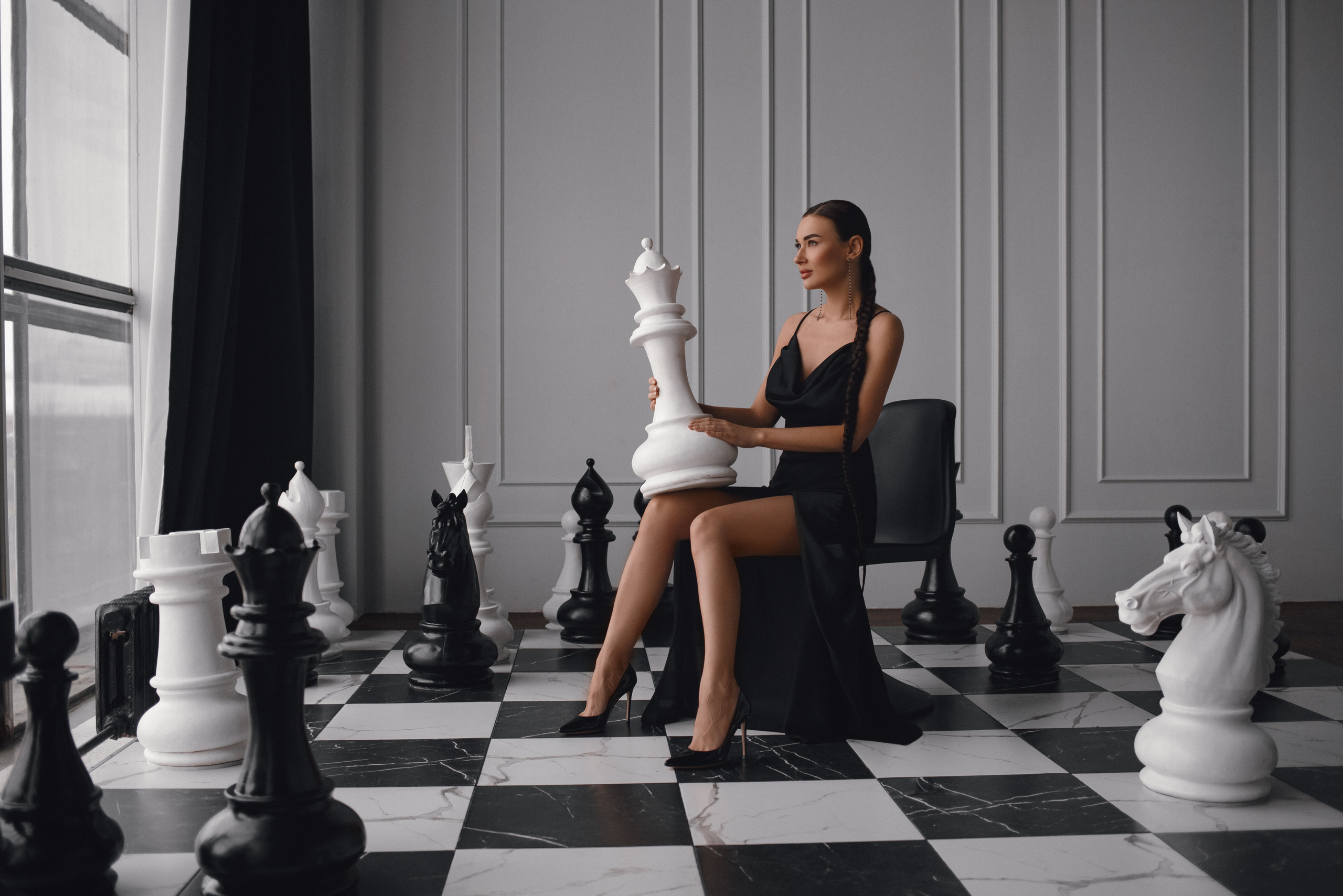 Студия. Будуарный и женский портретный фотограф Москва