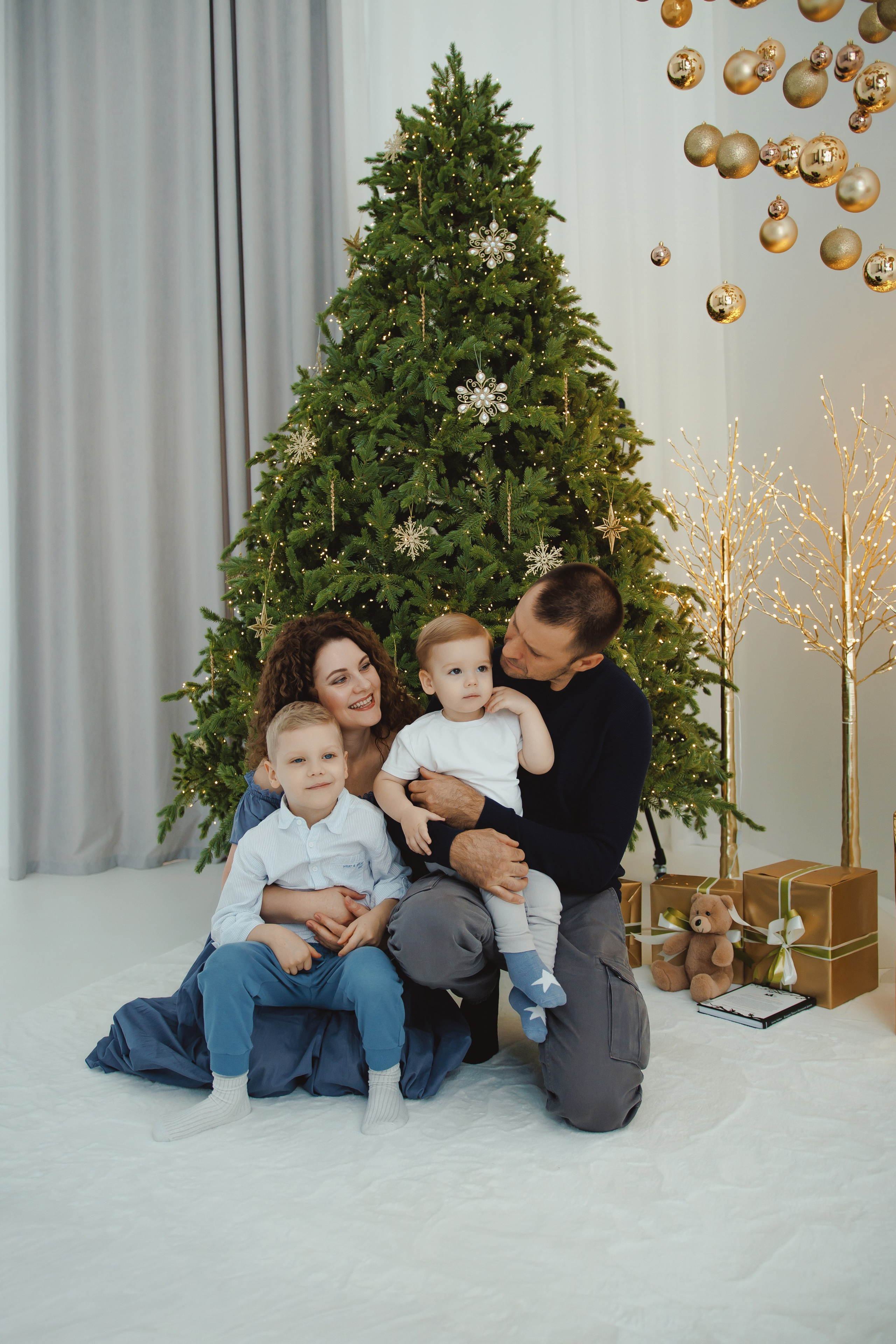 Семейная новогодняя. Диана фотограф в Краснодаре
