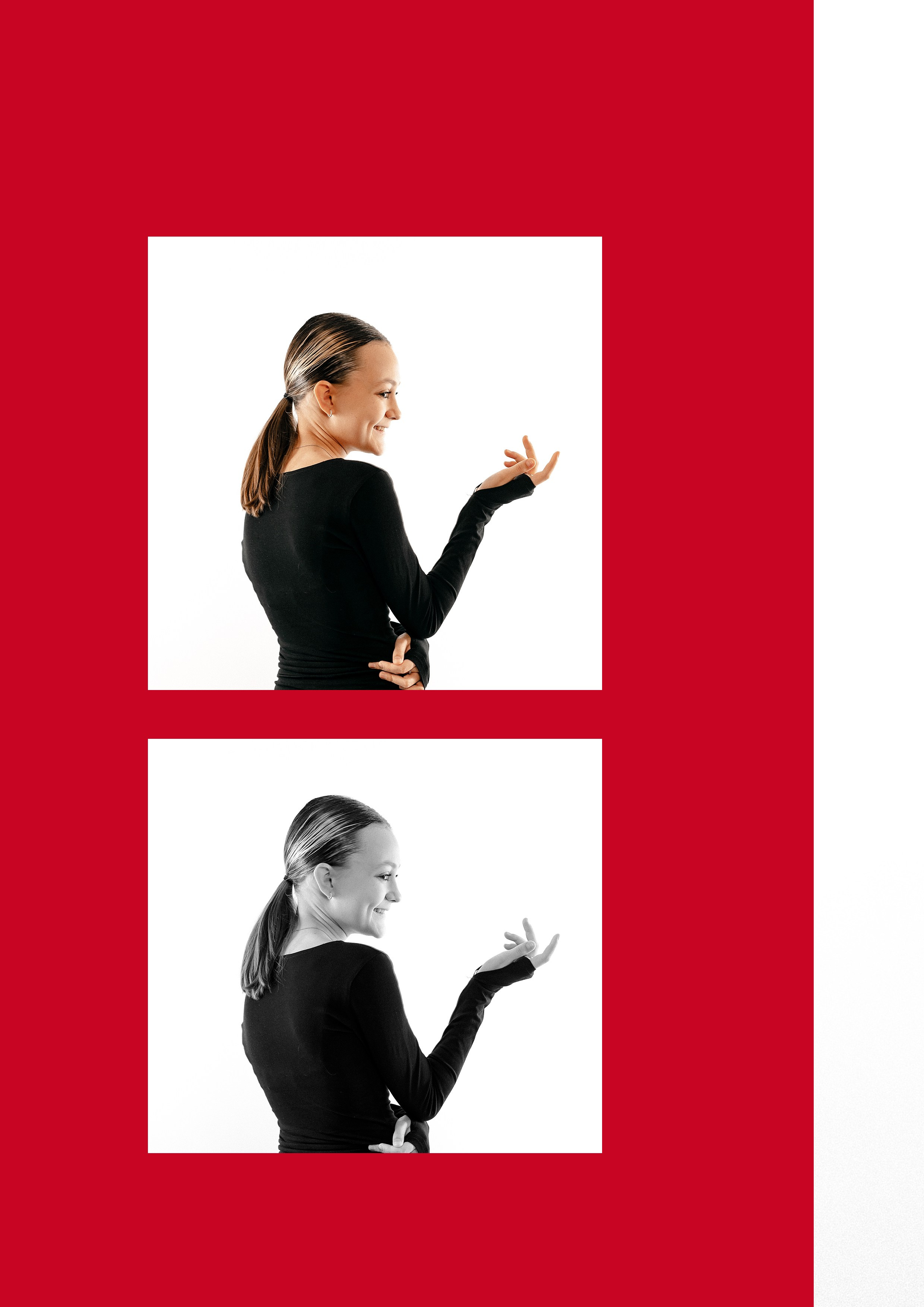 Белый фон. София. Фотограф Котова Валентина