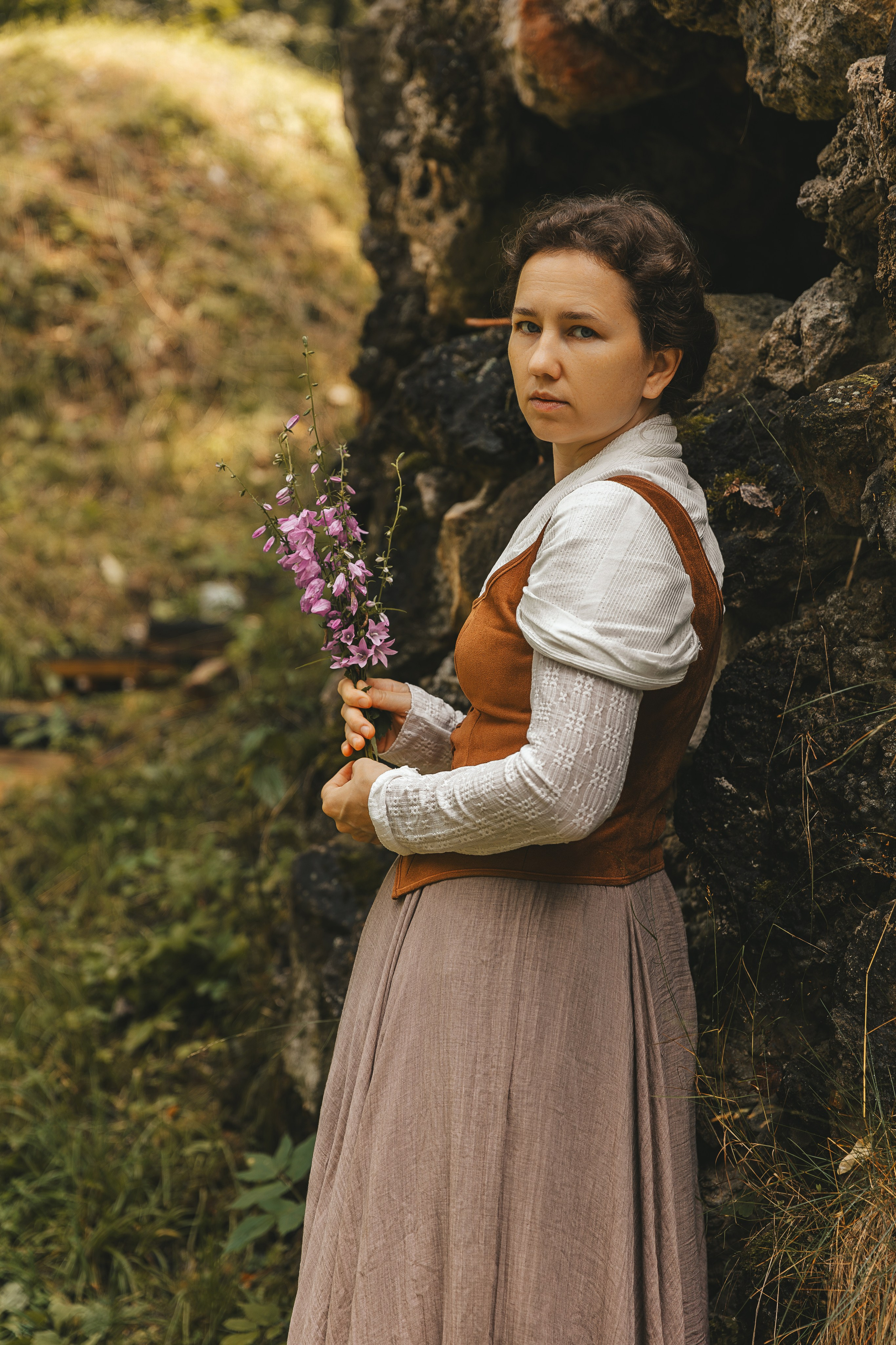 Женский портрет в историческом образе. Семейный и женский фотограф в Москве Надежда Воробьева