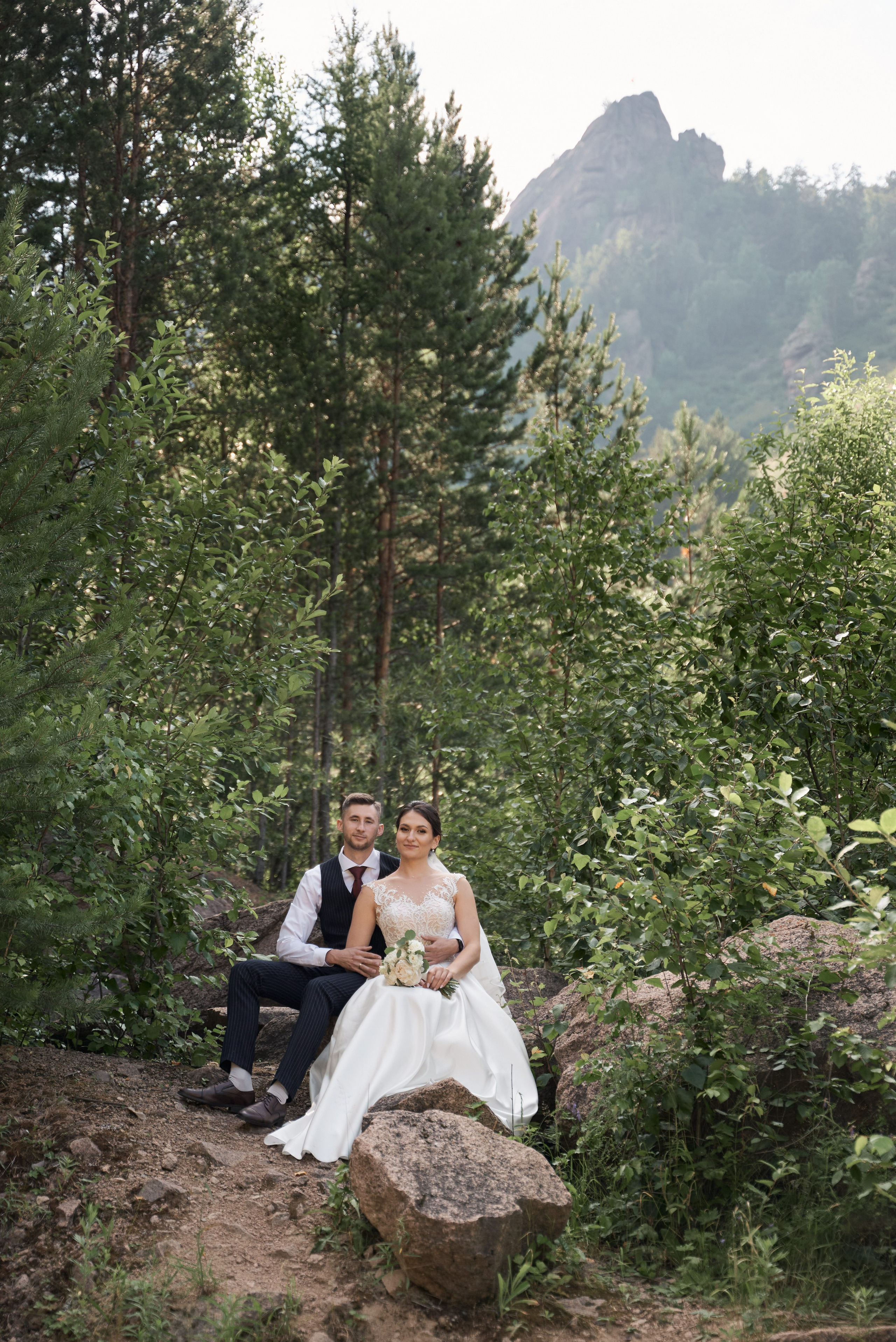 Гранитный карьер. Свадебный фотограф Александр Браво