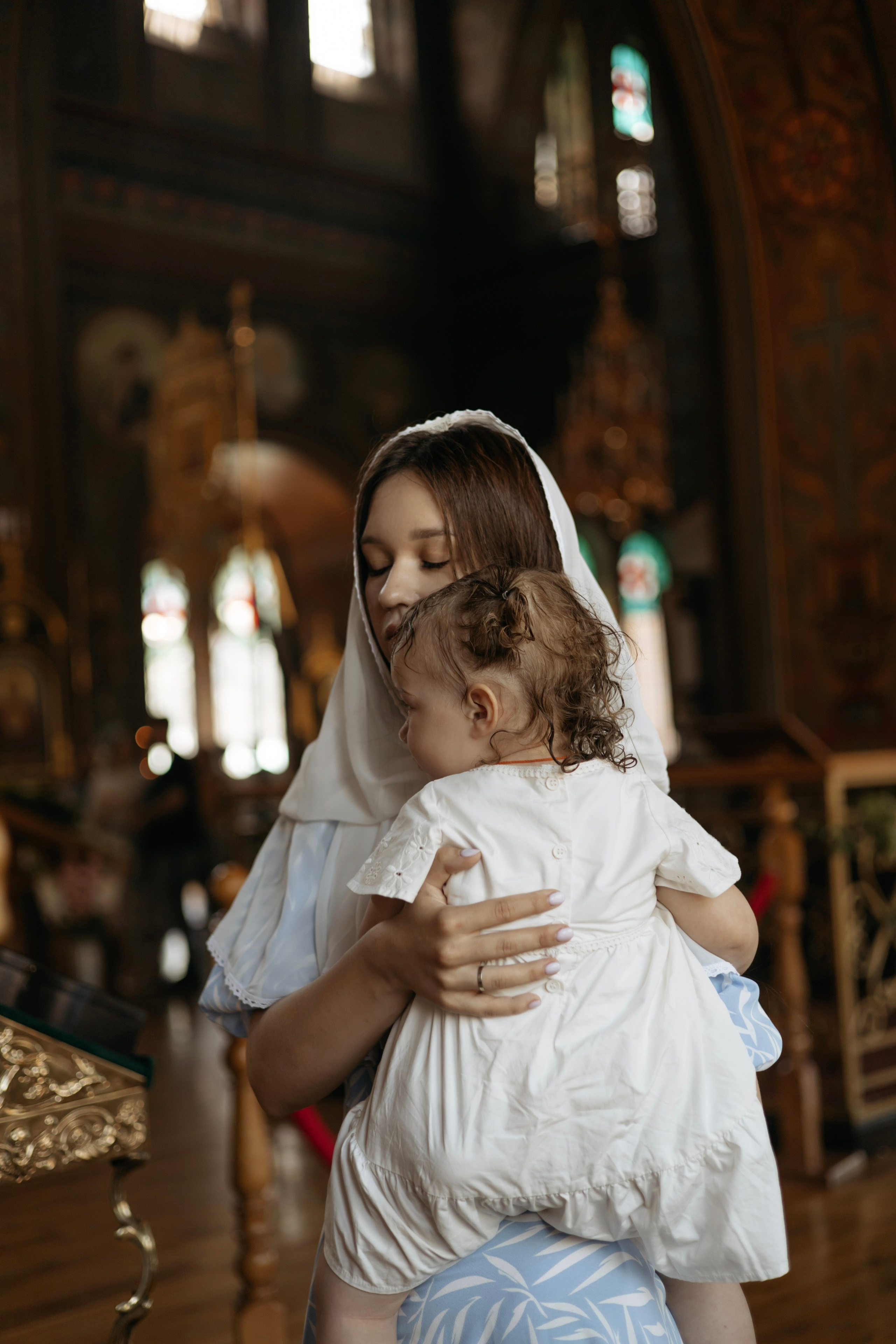Крещение Вари. Самый теплый фотограф в Краснодаре Рябоконь Ксения
