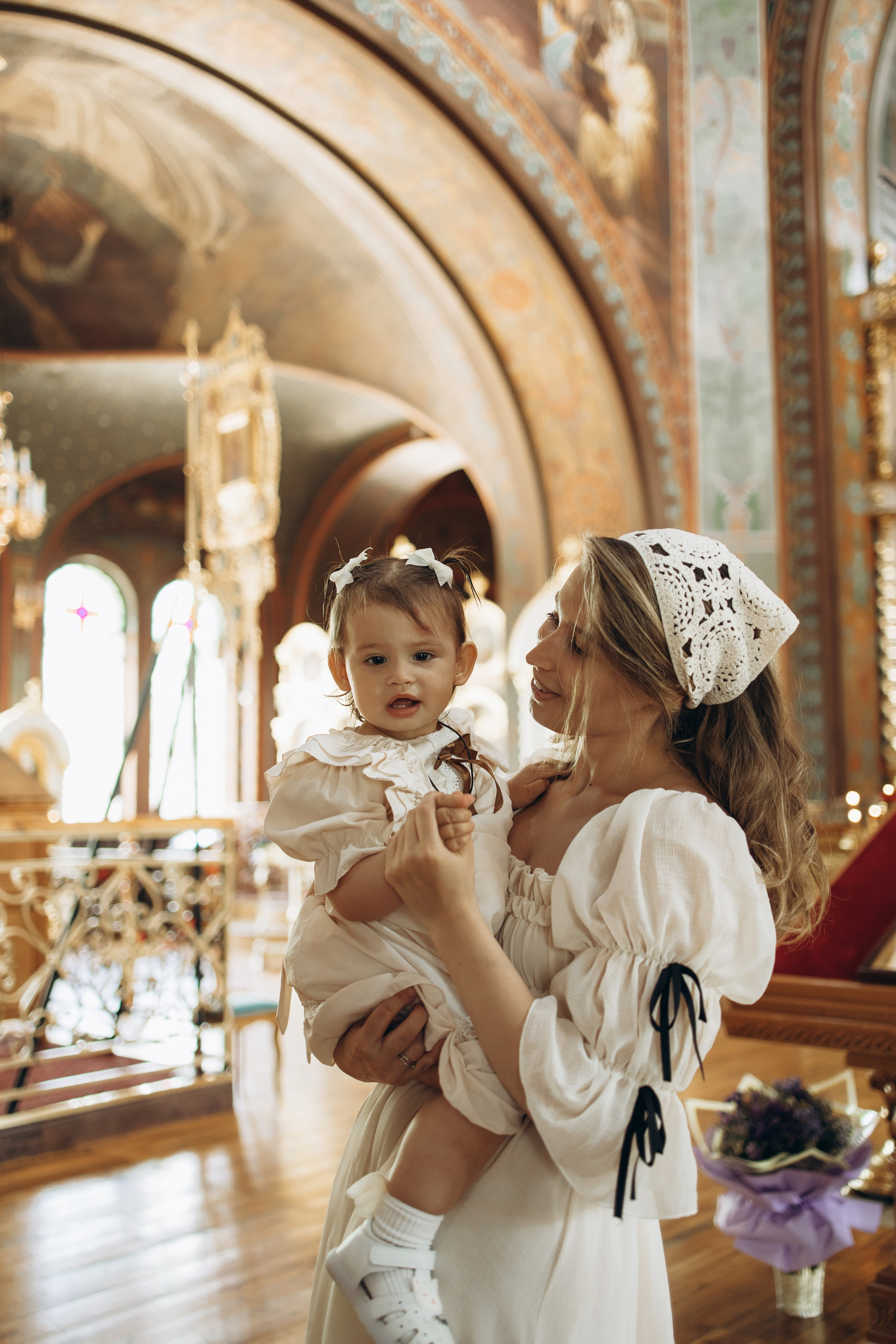 Крещение Стефании. Самый теплый фотограф в Краснодаре Рябоконь Ксения