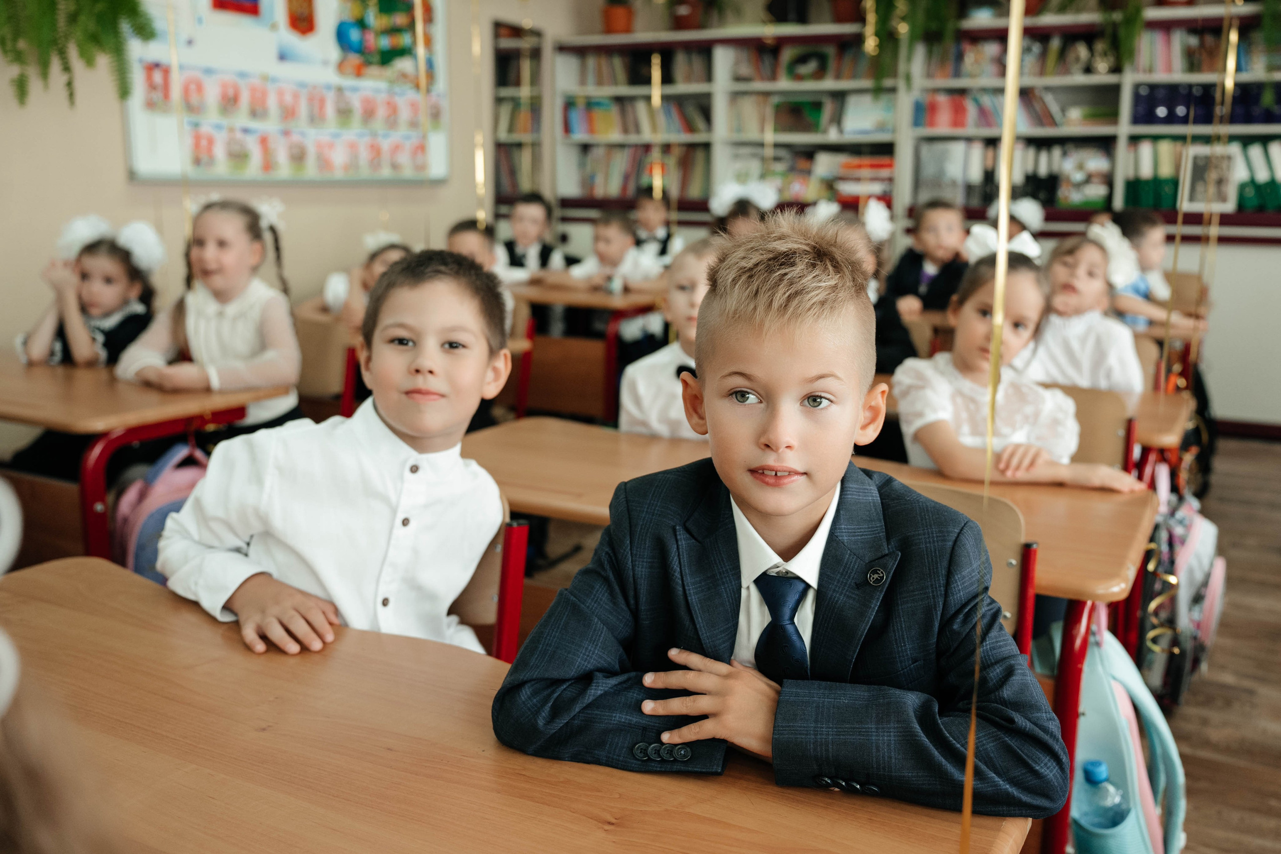 1 сентября, 1-й класс. Свадебный фотограф Москва Александра Аверкова