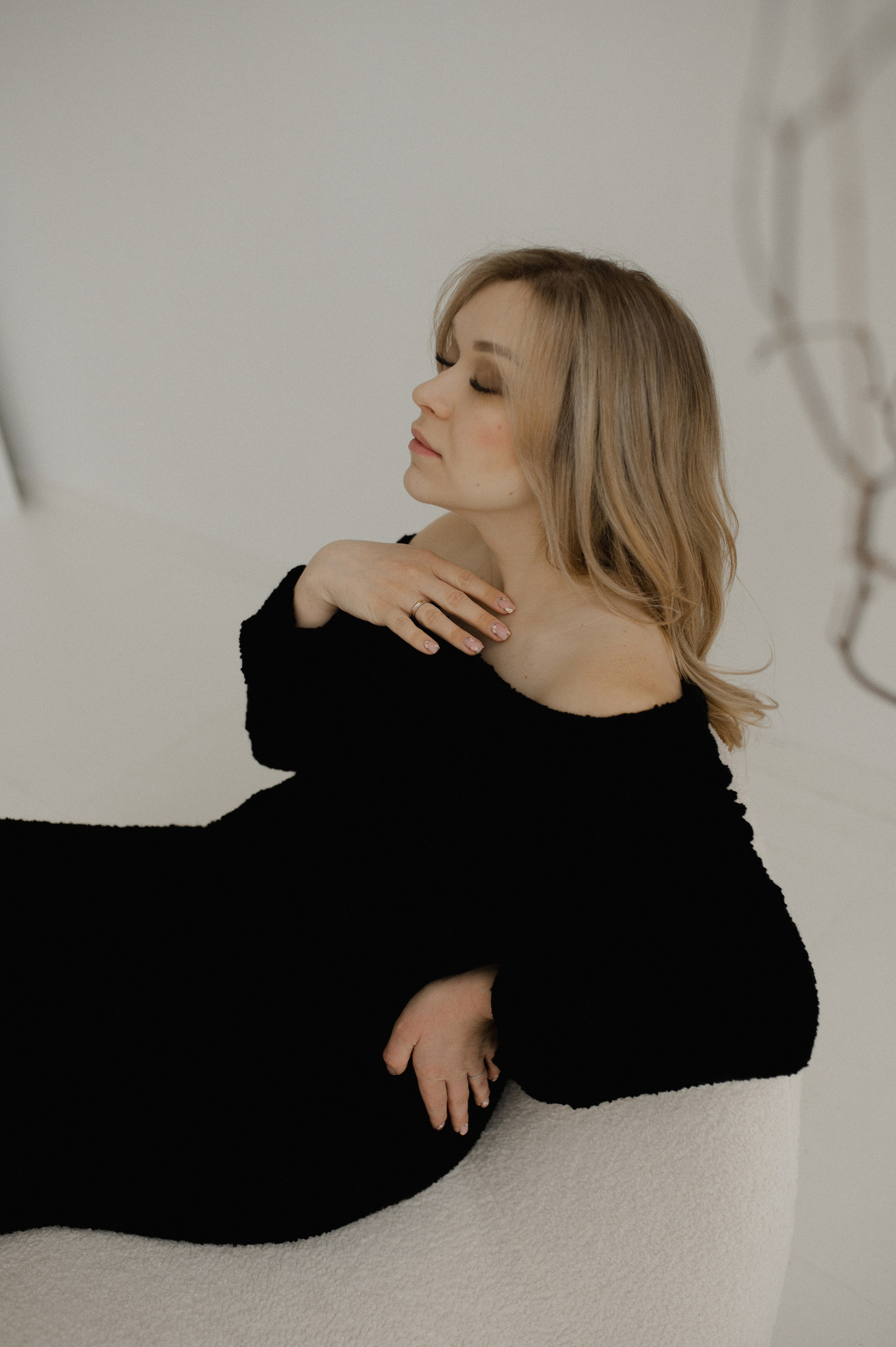 Оля в ожидании малыша. Семейная фотосессия Бутово Москва фотограф Алина Морщагина