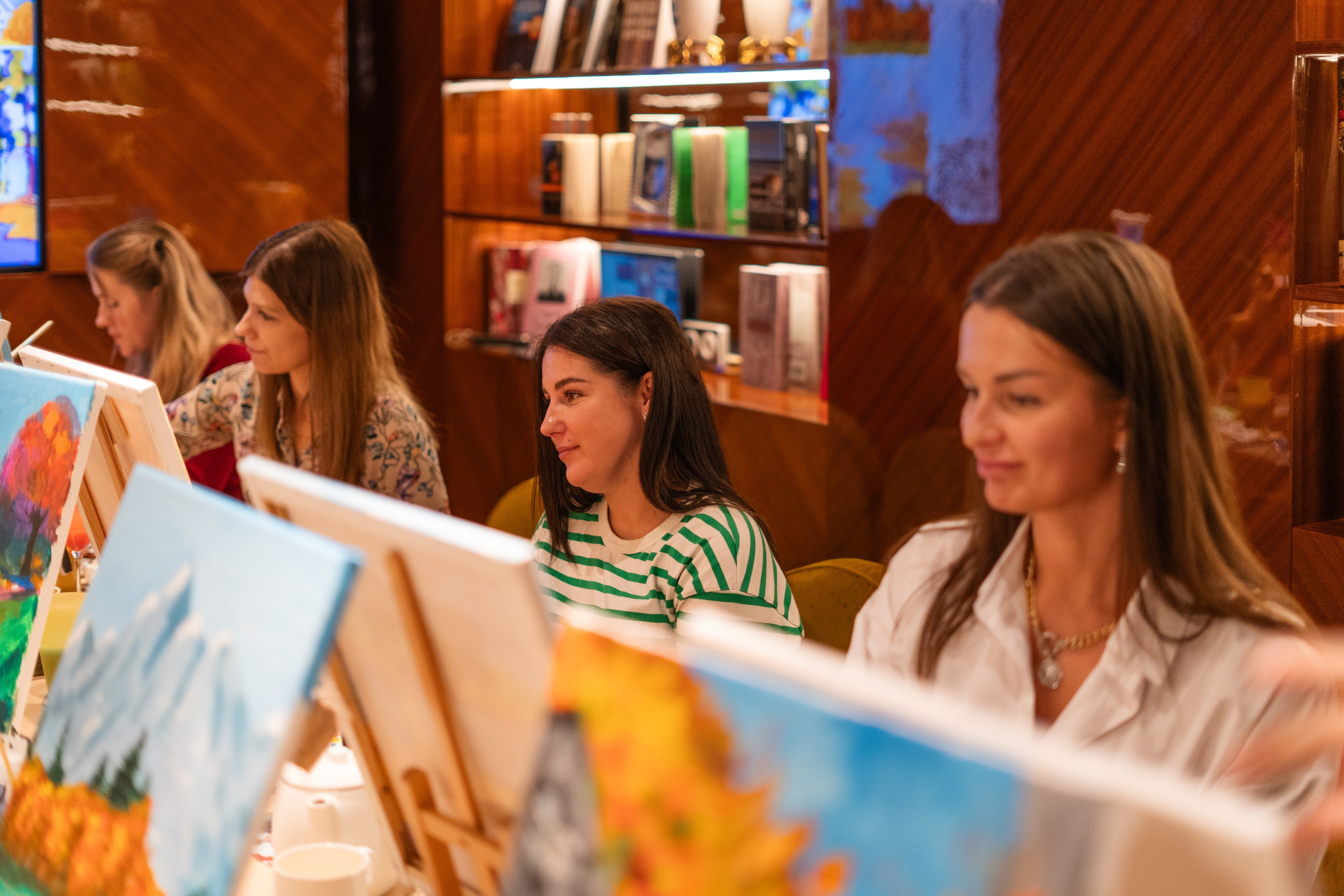 Корпоратив Teach Me Art 3. Портретный фотограф в Москве и Санкт-Петербурге Арина Чех