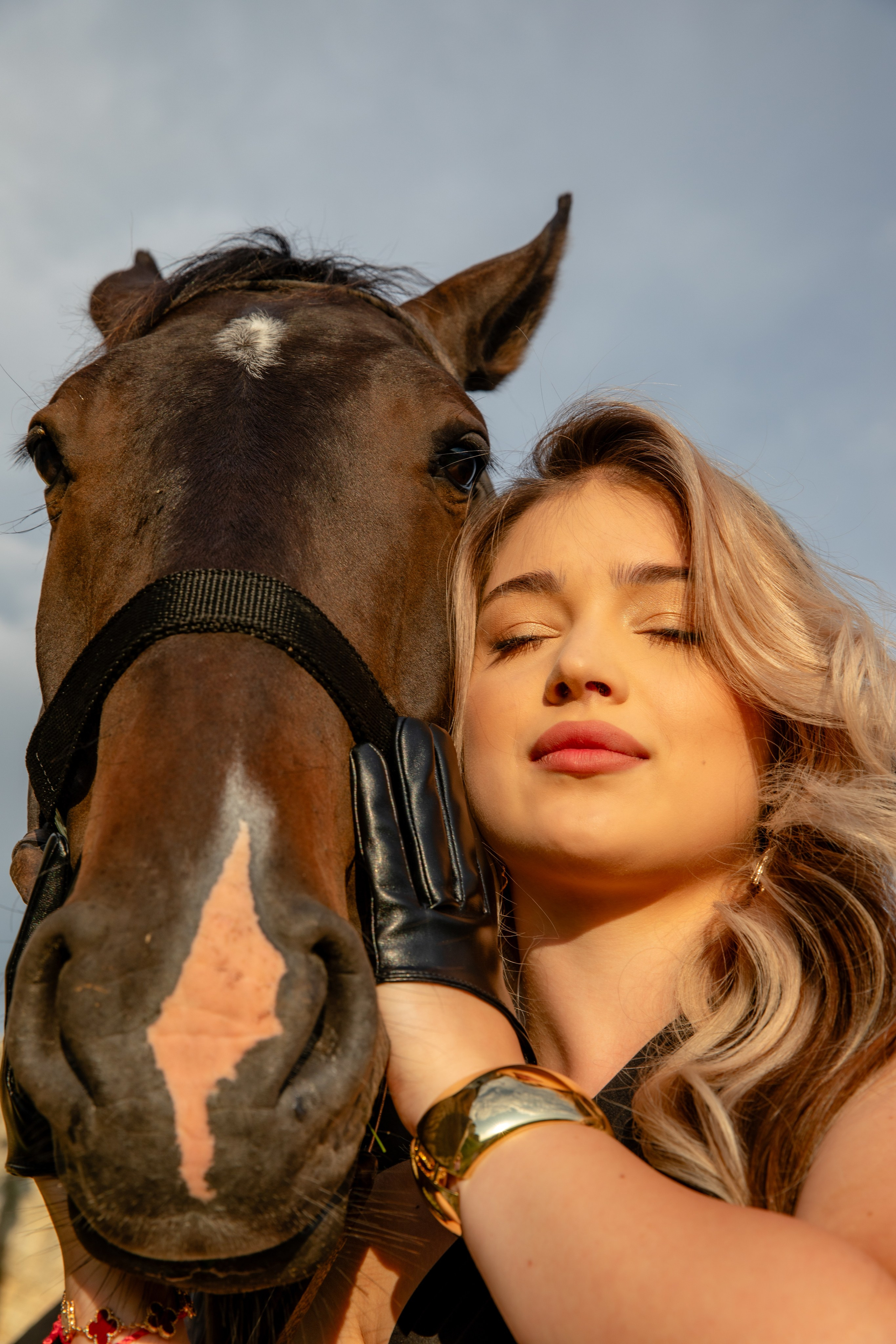 Фотосессия в конном клубе на лошадях. Фотограф в Кисловодске Юлия Федоренко