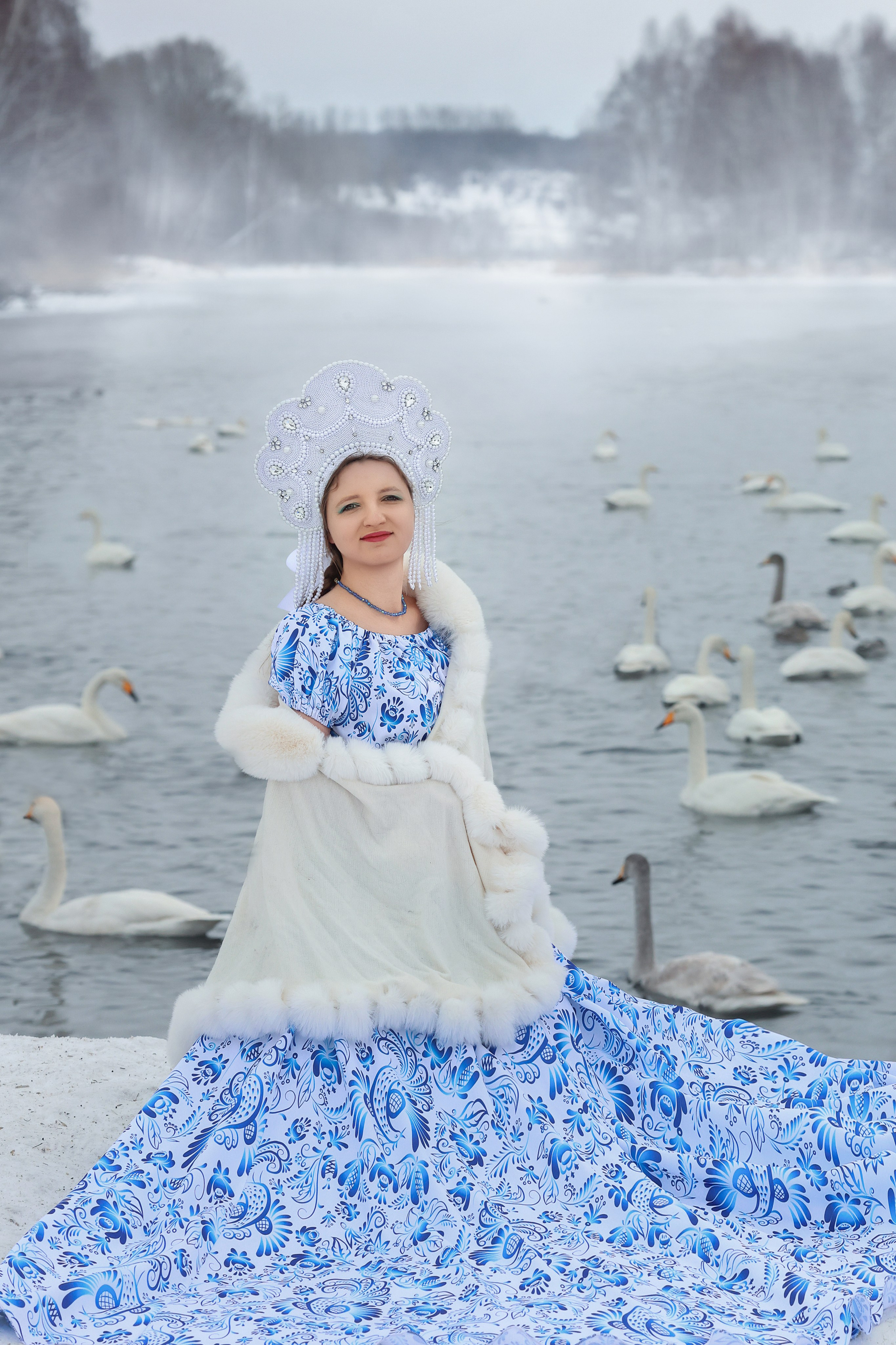 Лебединое озеро. Сказочный фотограф фотопроекты фототуры в Новосибирске и на Алтае