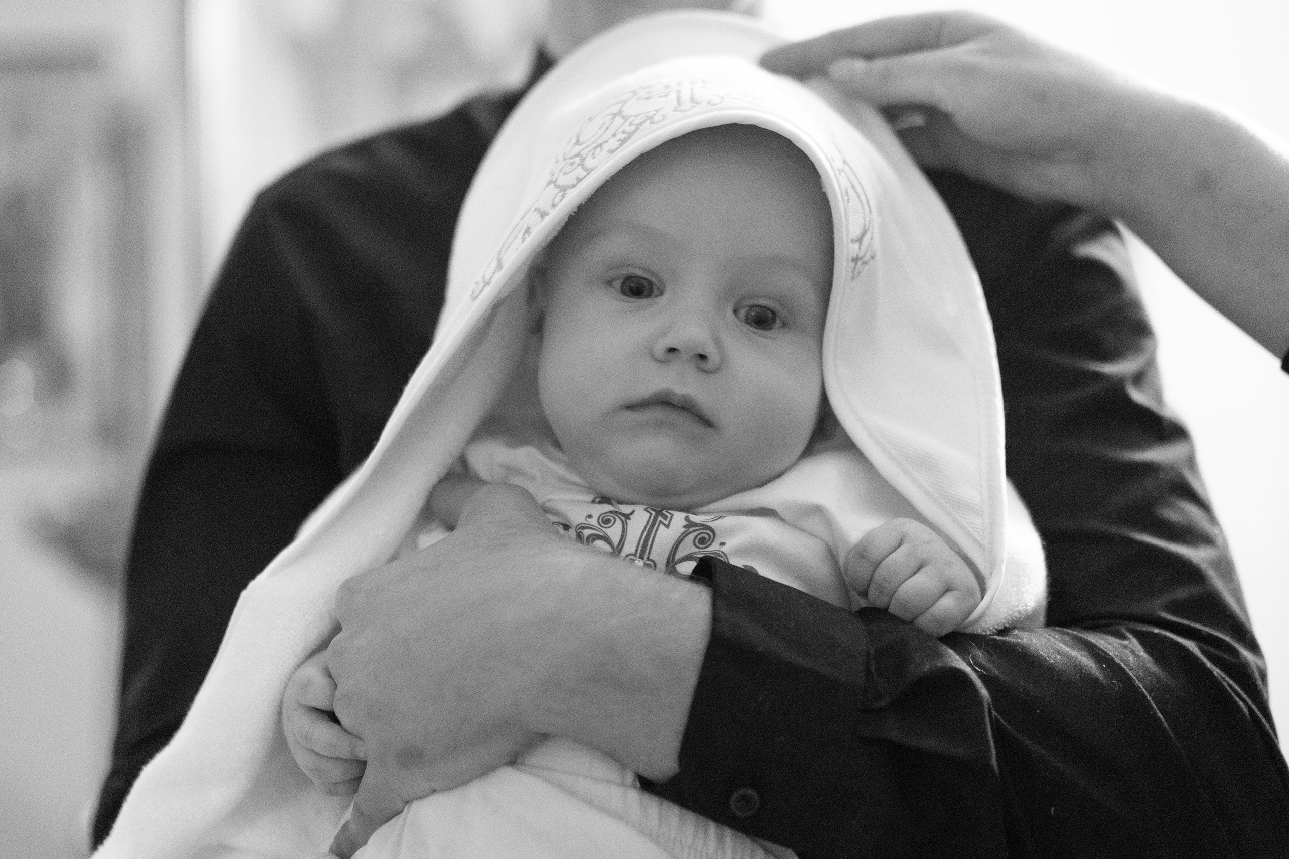 Таинство крещения. Фотограф Комаров Сергей