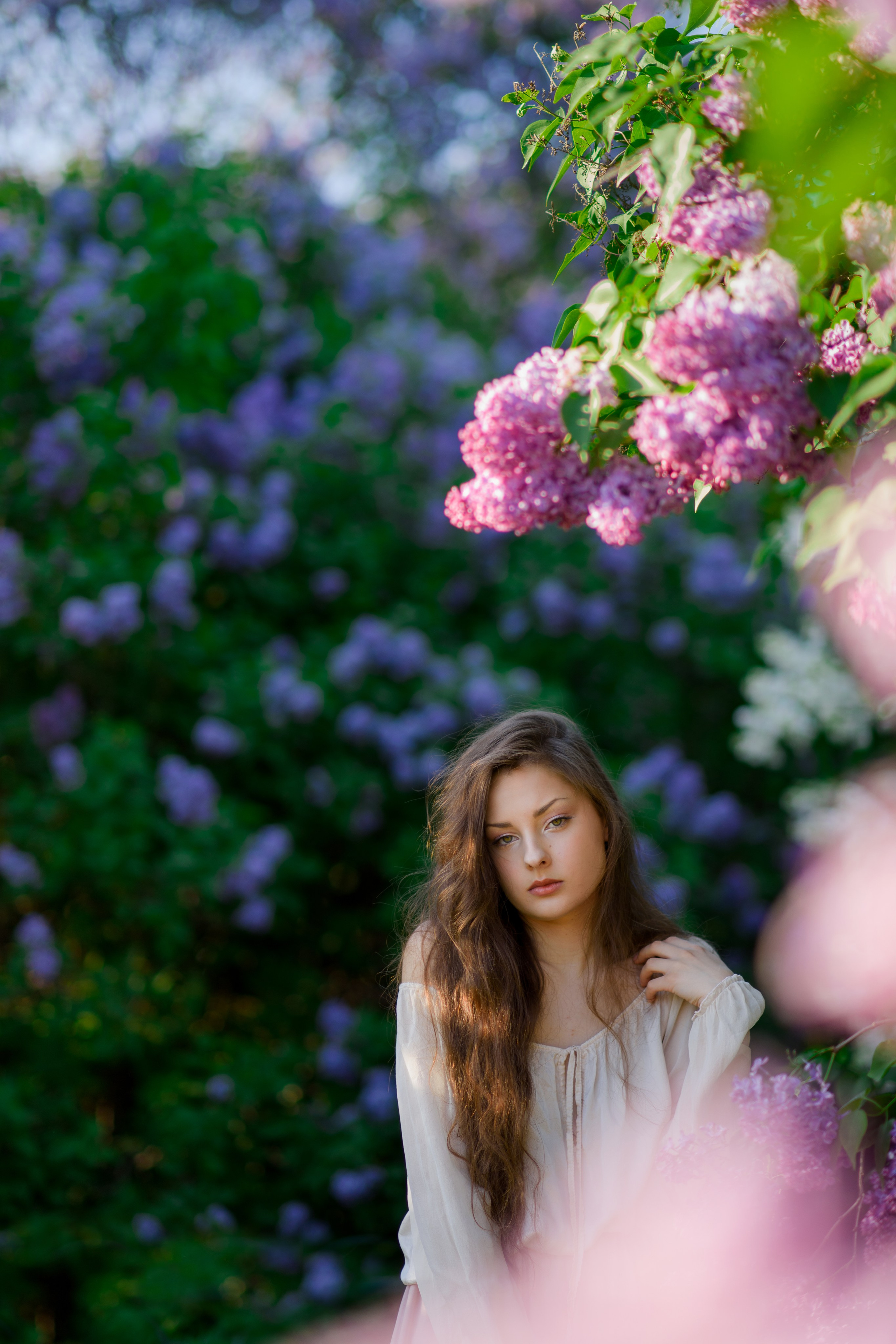 Фотосессия в сиреневом саду. Главная