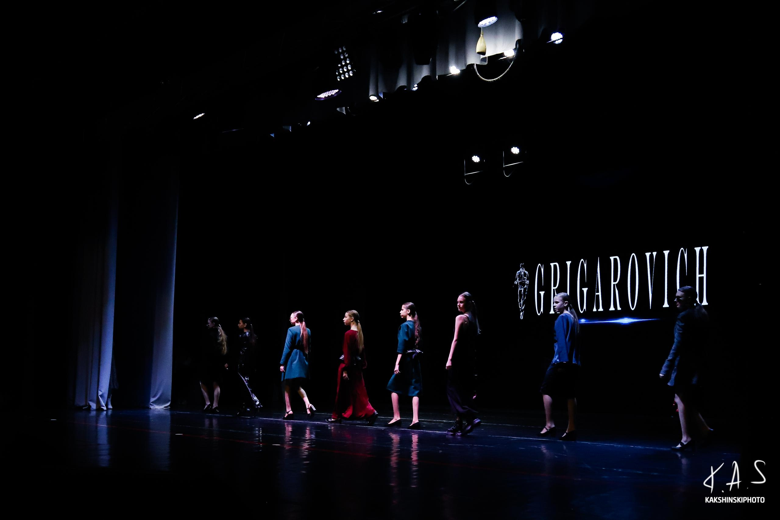 Модный показ GRIGAROVICH. Фотография и видеосъёмка