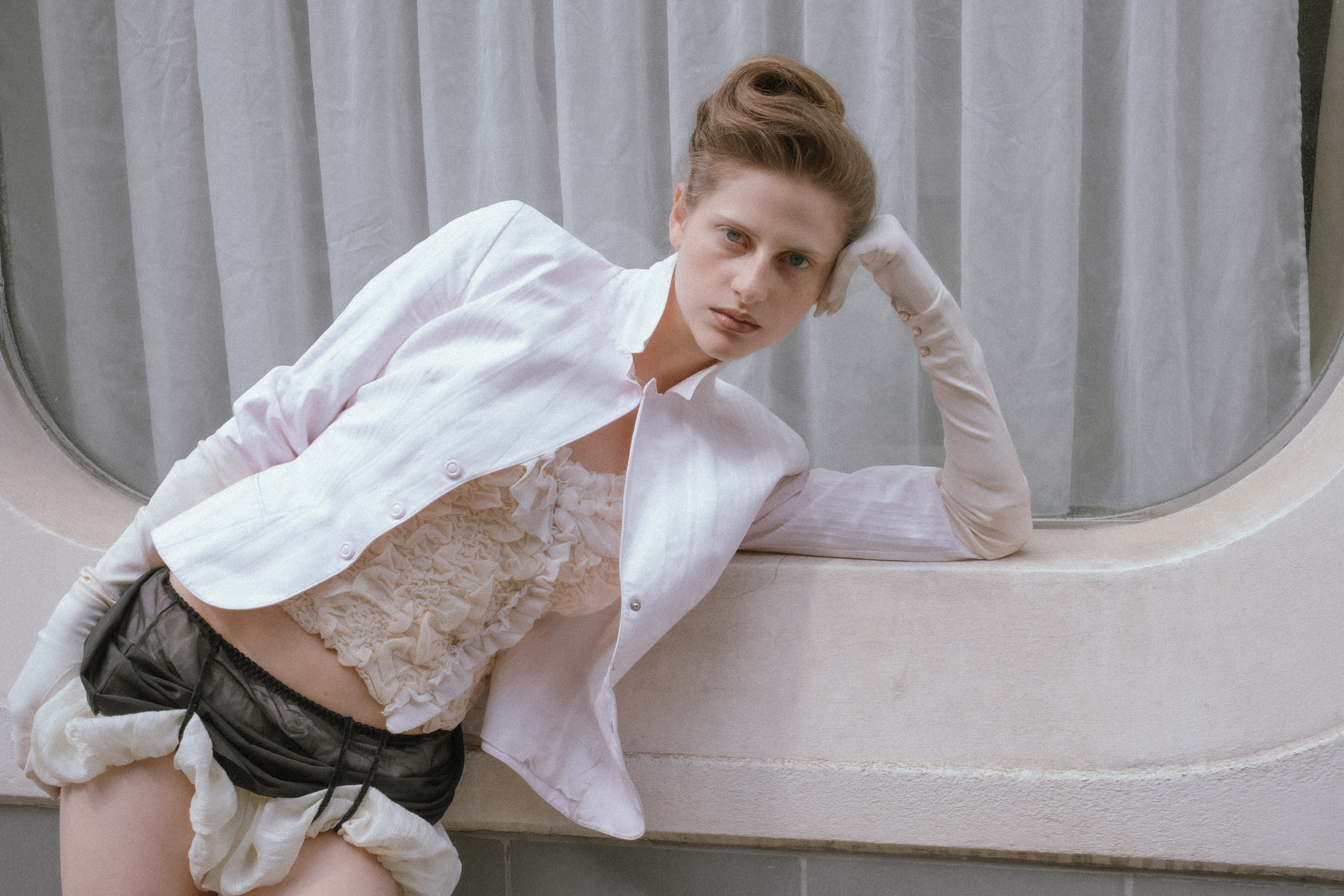 Collab shoot in Paris. Стилист Ирина Савельева