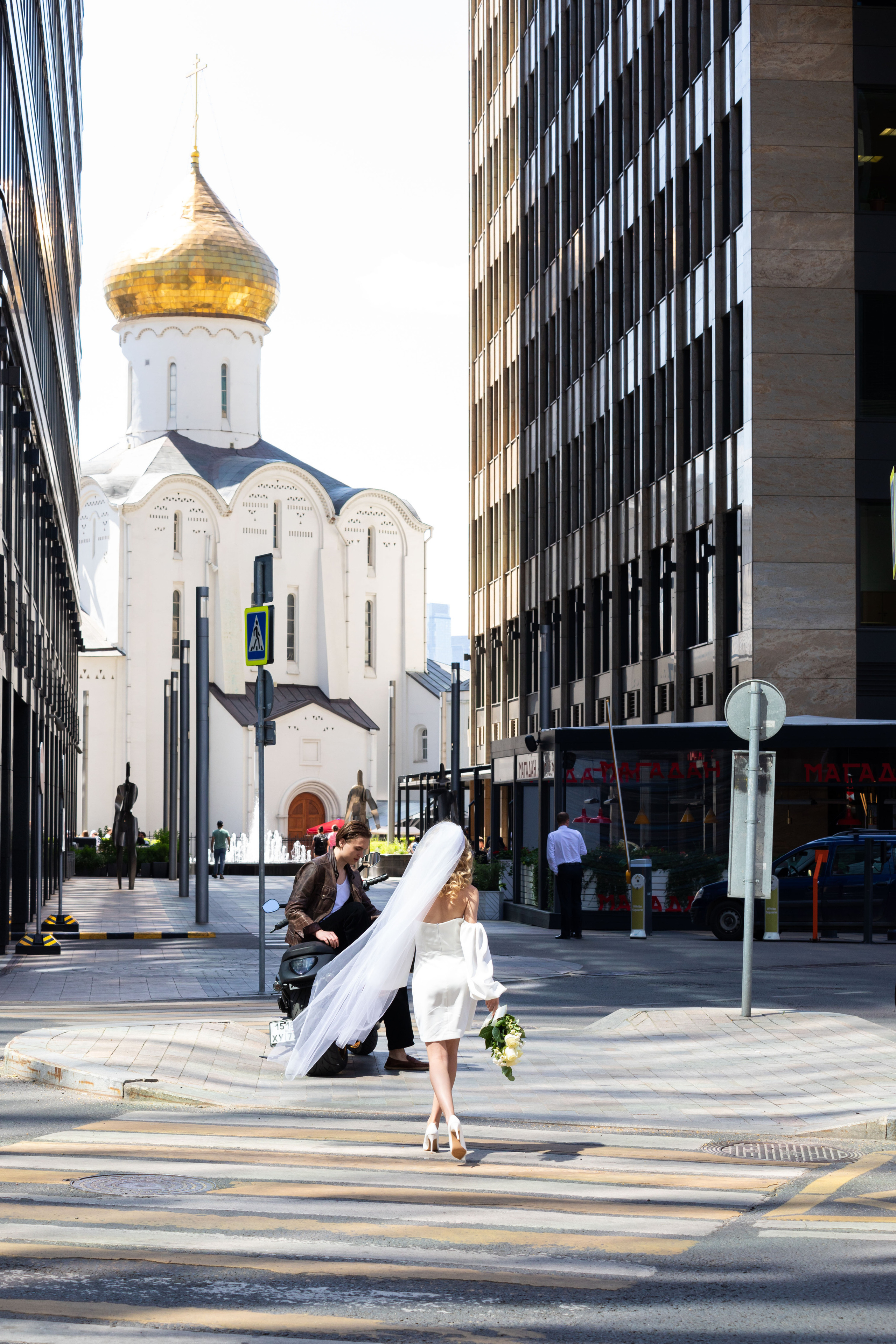 Moto Wedding. Воройская Анна