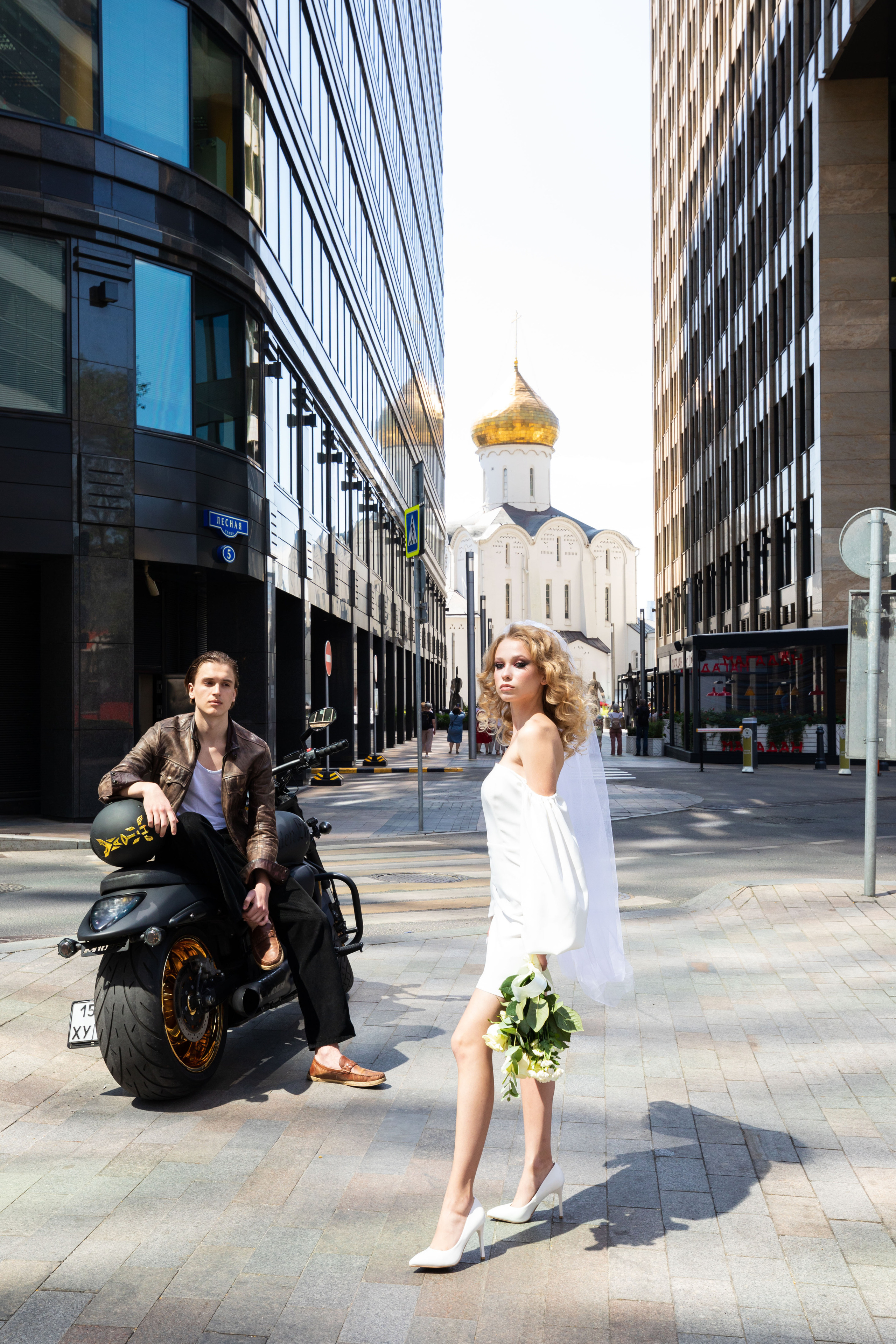 Moto Wedding. Воройская Анна