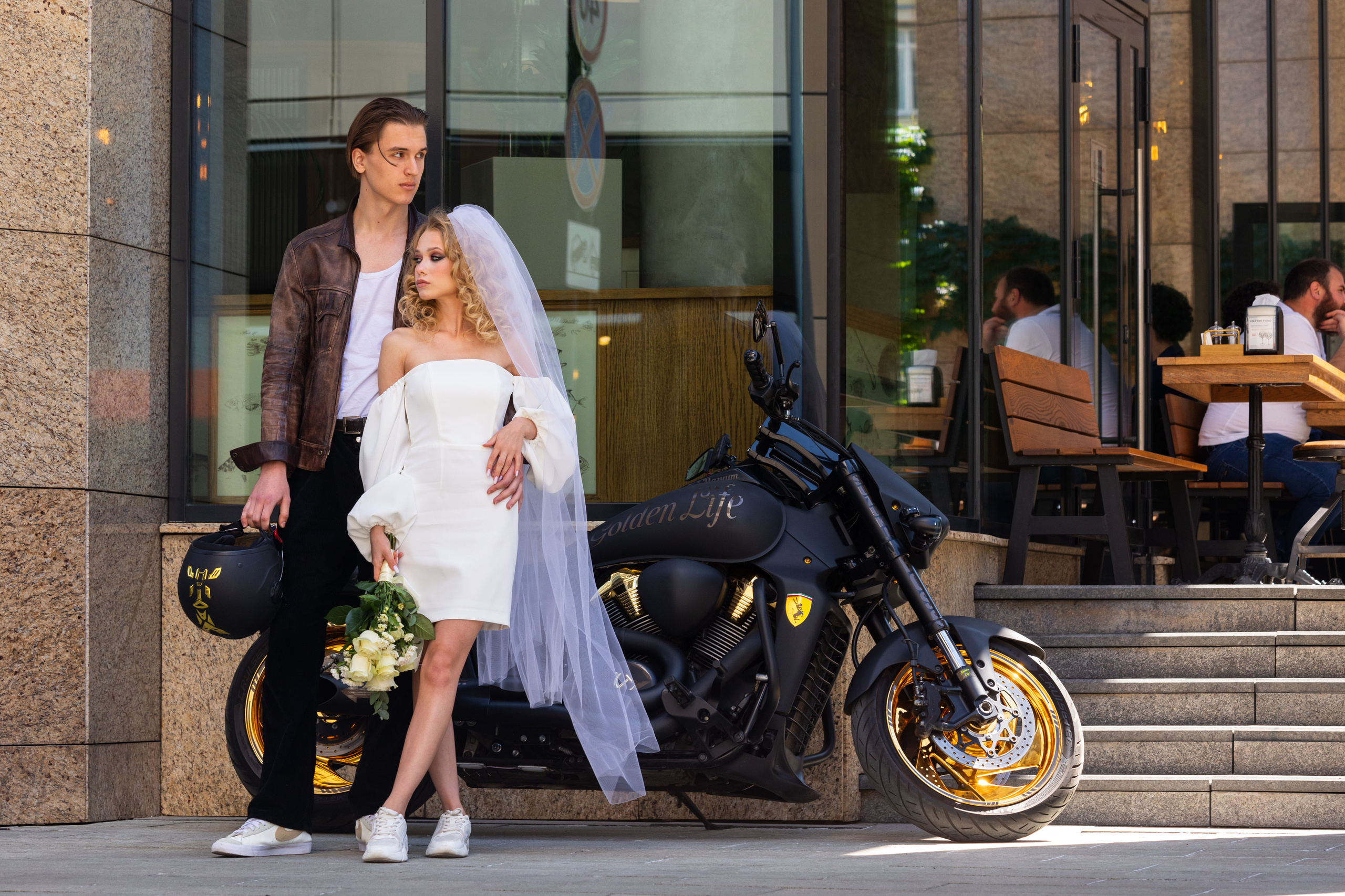 Moto Wedding. Воройская Анна