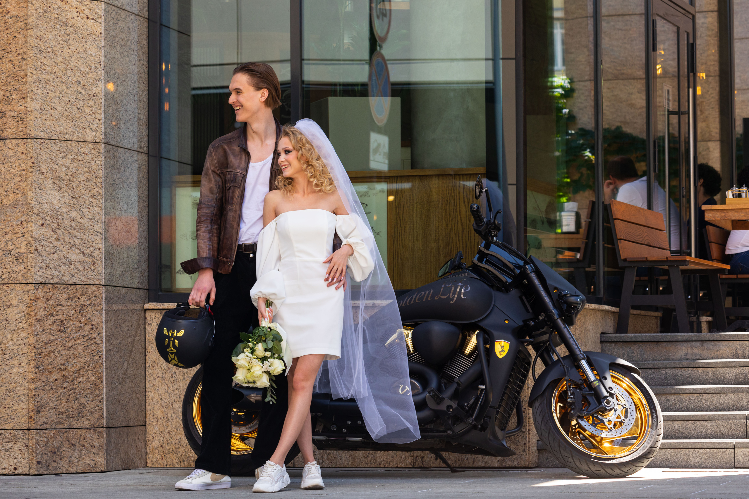 Moto Wedding. Воройская Анна