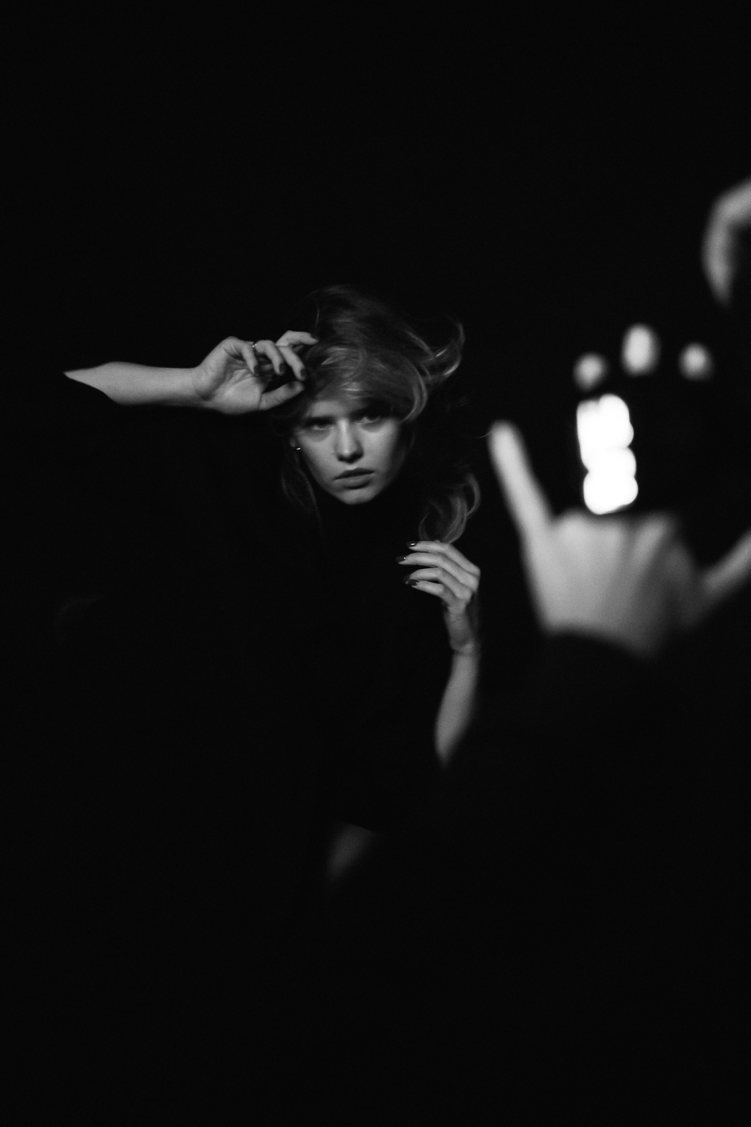 Backstage of Masha Bludova “friends and masterclass”. Photographer Tbilisi