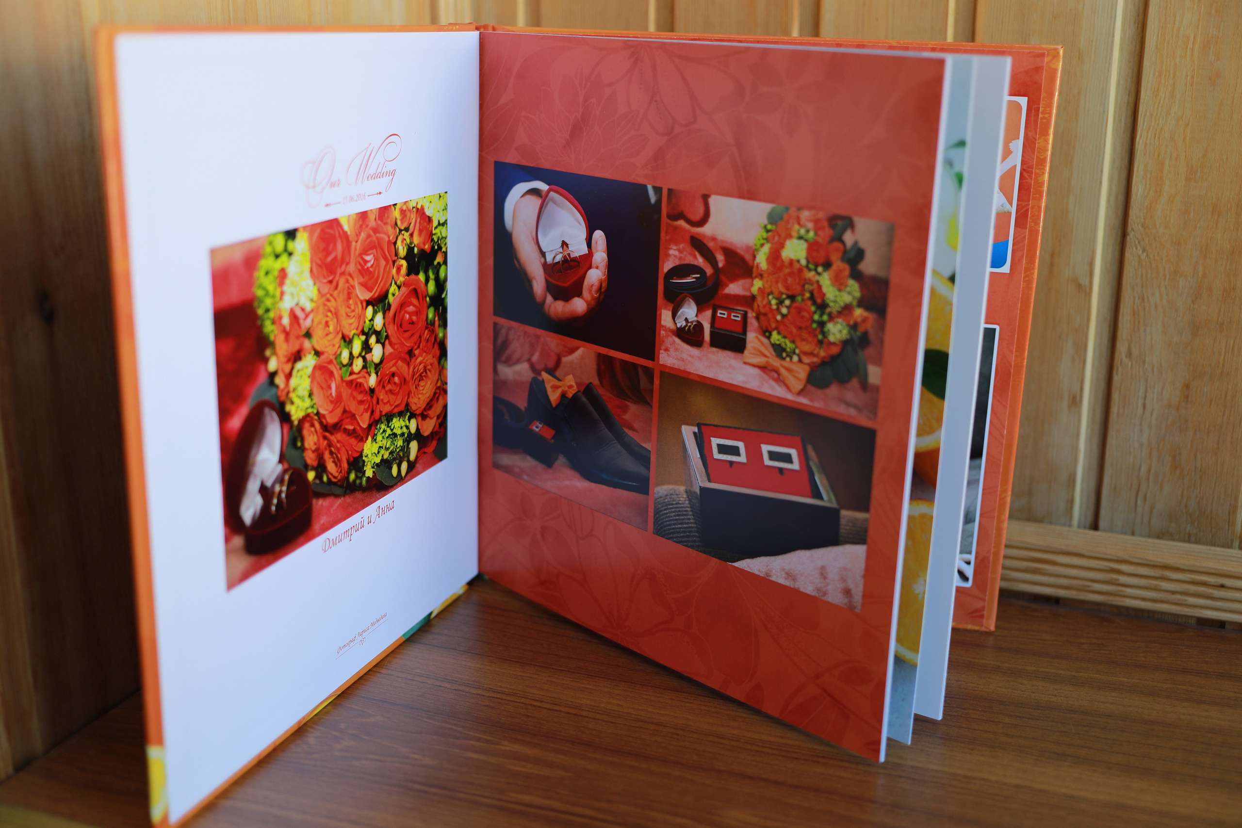medlori fotobook Фотокниги в Липецке. Свадебная фотокнига «WEDDING DAY» Фотокнига постраничная (от 20 до 40 страниц), цена зависит от количества разворотов. Варианты фотокниг, созданные мной от фотосъёмки до дизайна. Цена: от 7500 руб за 10 разворотов. Обложка жёсткая, листы 350 мг. Фотограф Медведева Лариса.