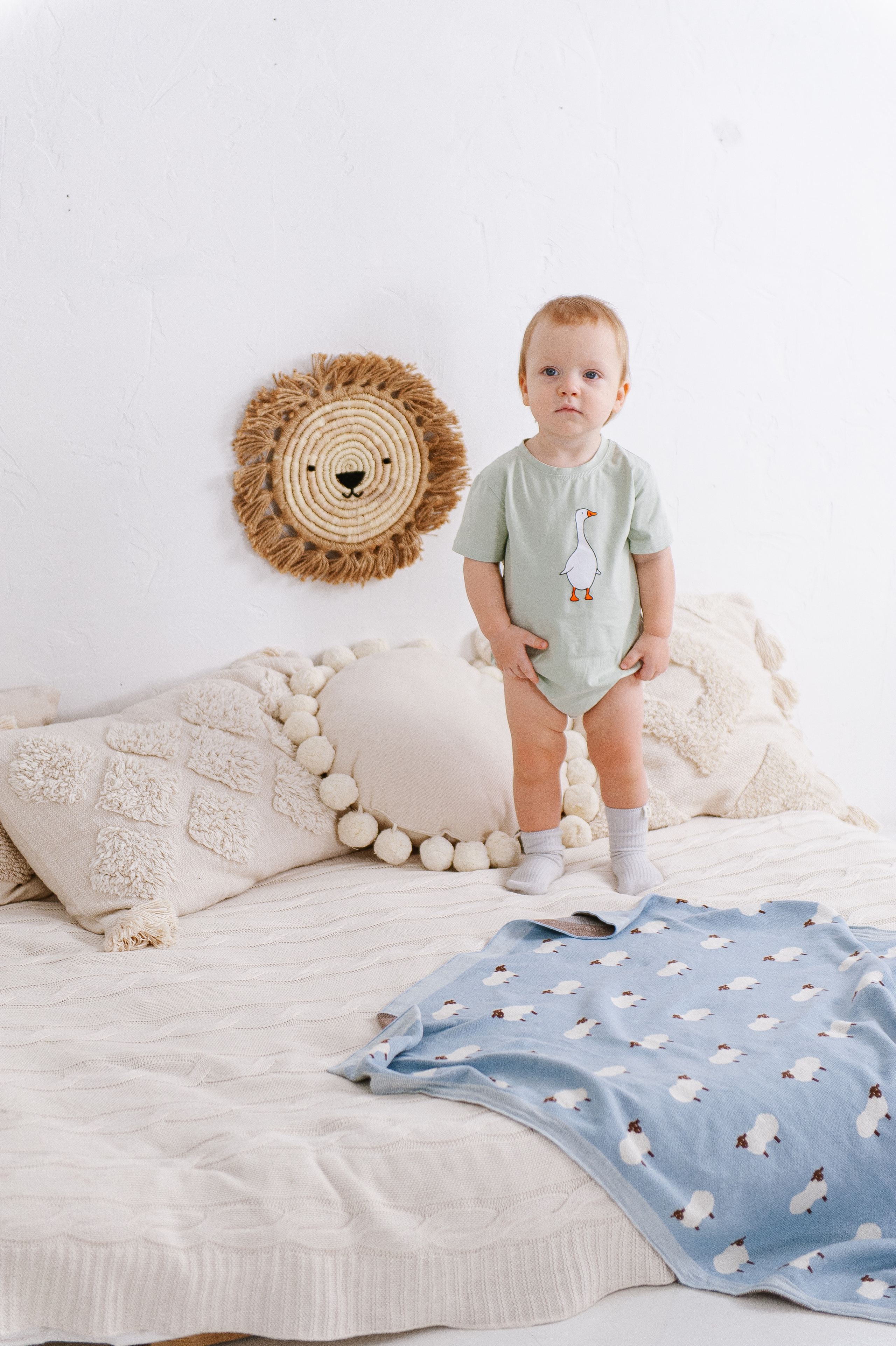 Детские пледы/пеленки/носочки. Ozon/wb