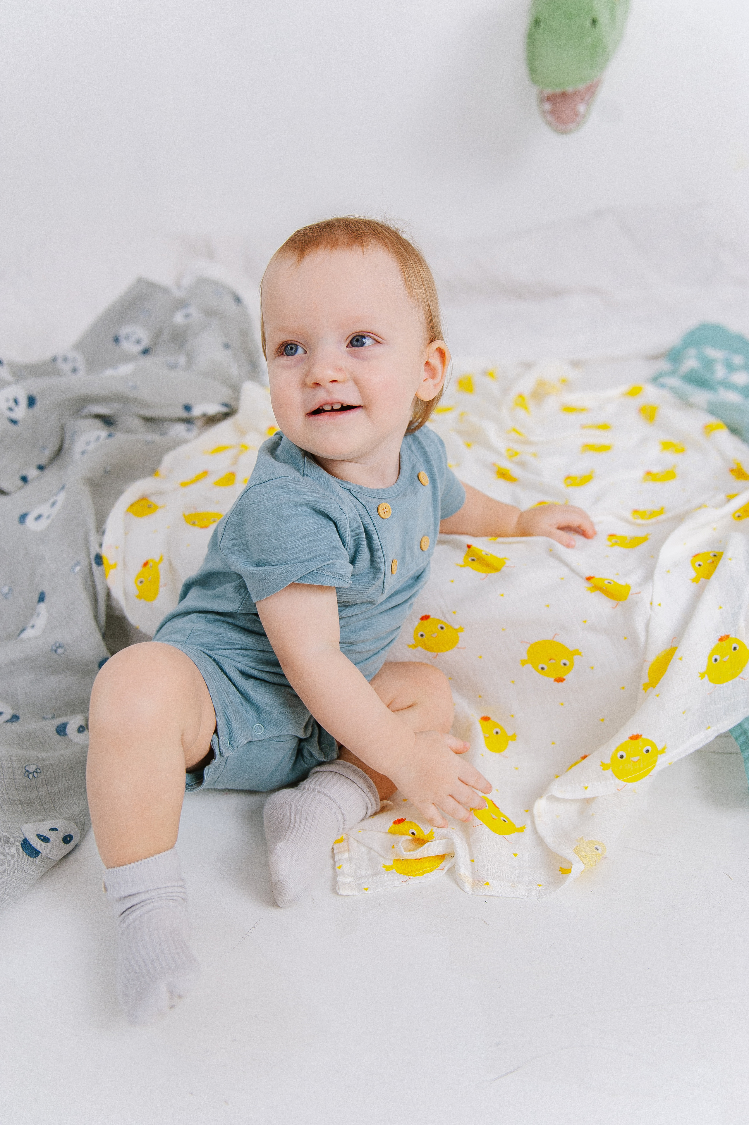 Детские пледы/пеленки/носочки. Ozon/wb