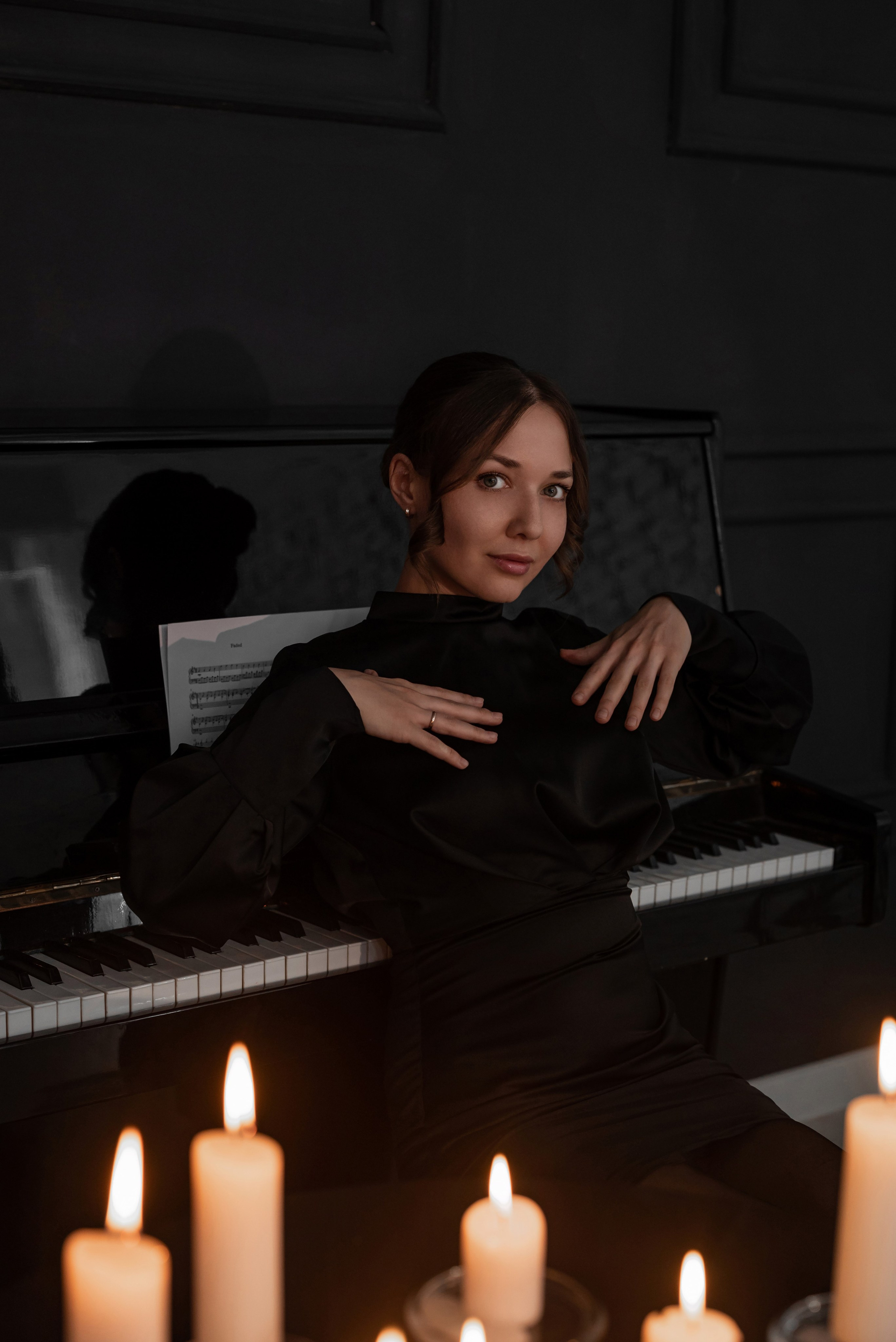 Фотопроект *Свечи и пианино*. Фотограф в городе Салават