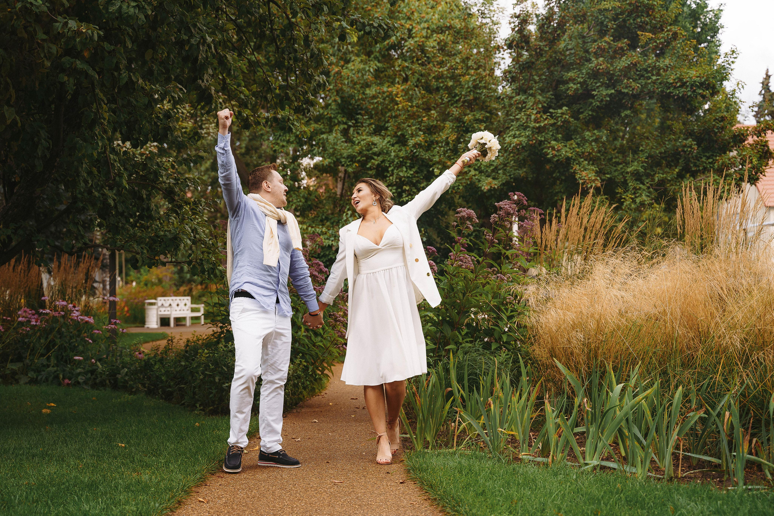 Свадебная фотосессия на ВДНХ