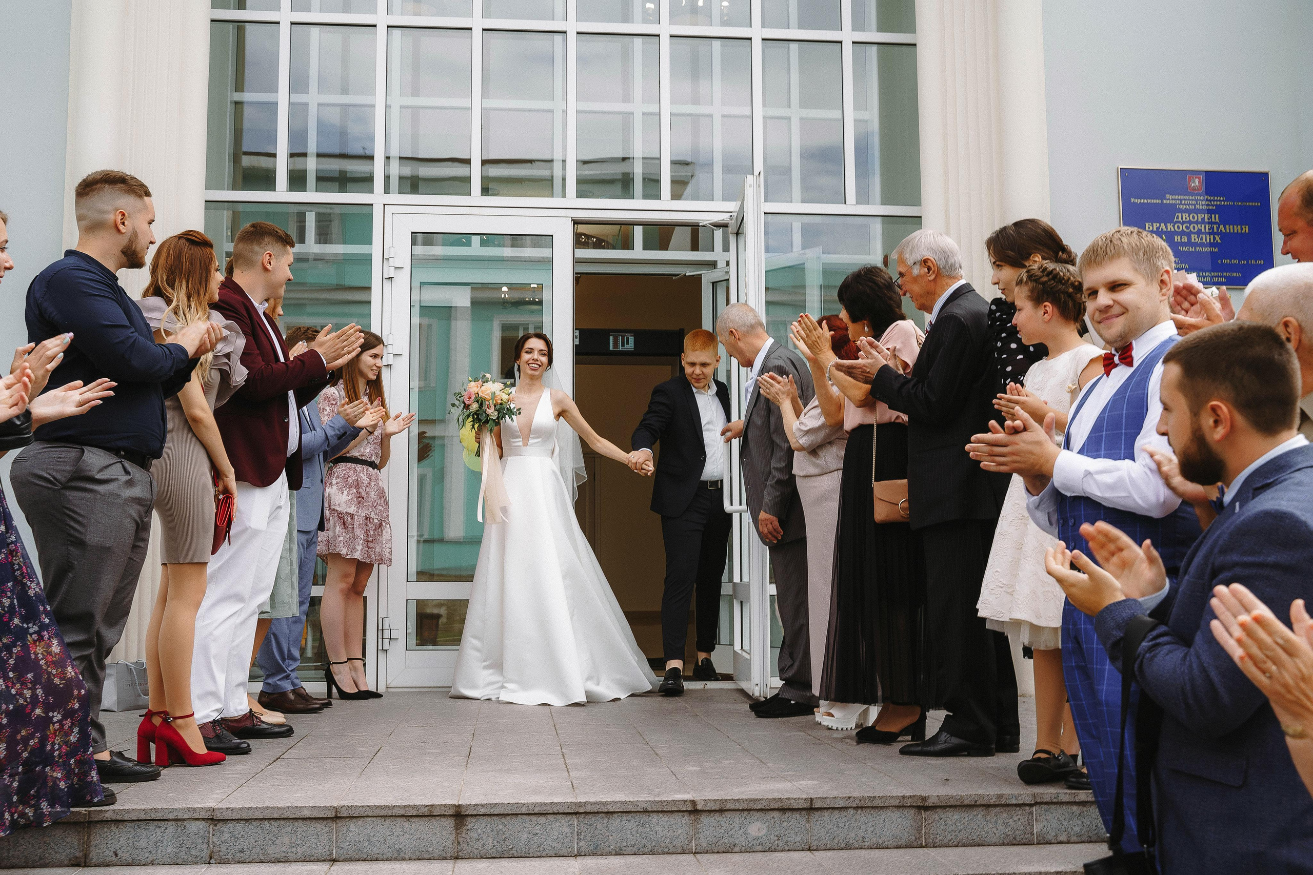 Свадебная фотосессия на ВДНХ