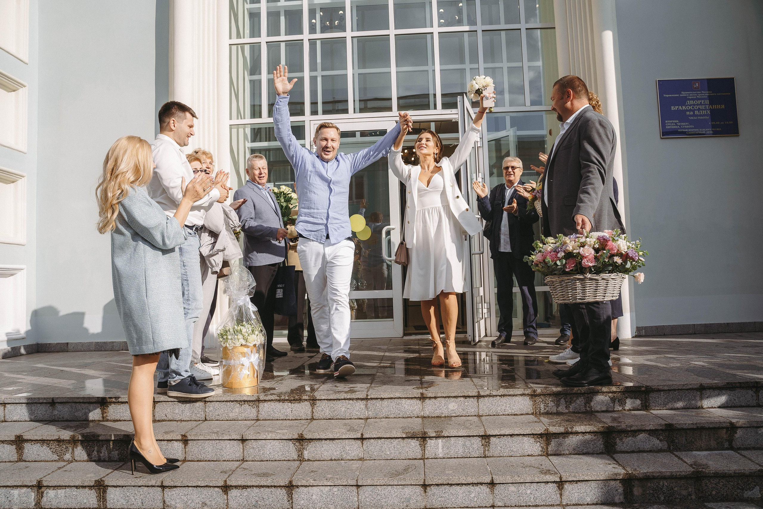 Свадебная фотосессия на ВДНХ