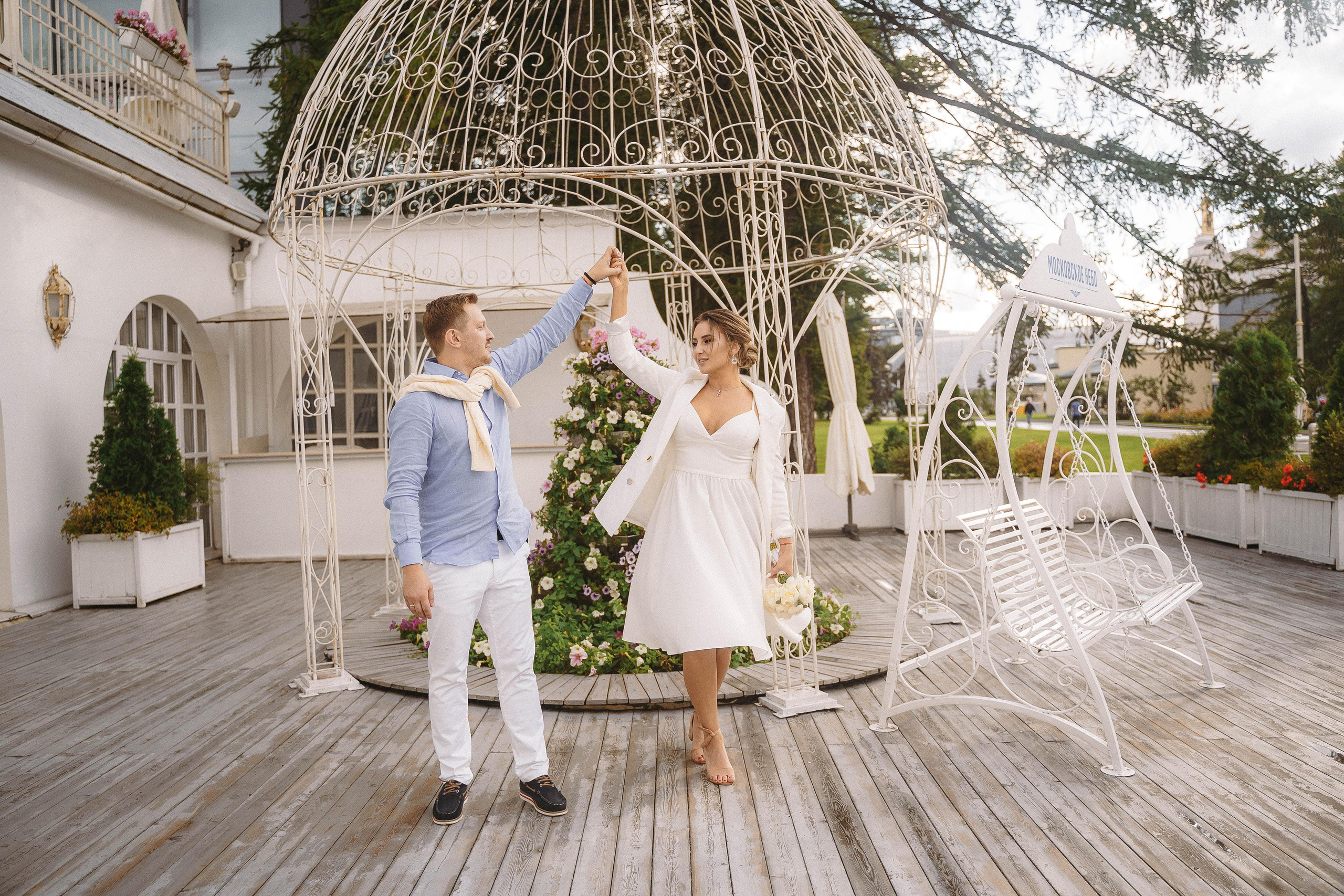 Свадебная фотосессия на ВДНХ