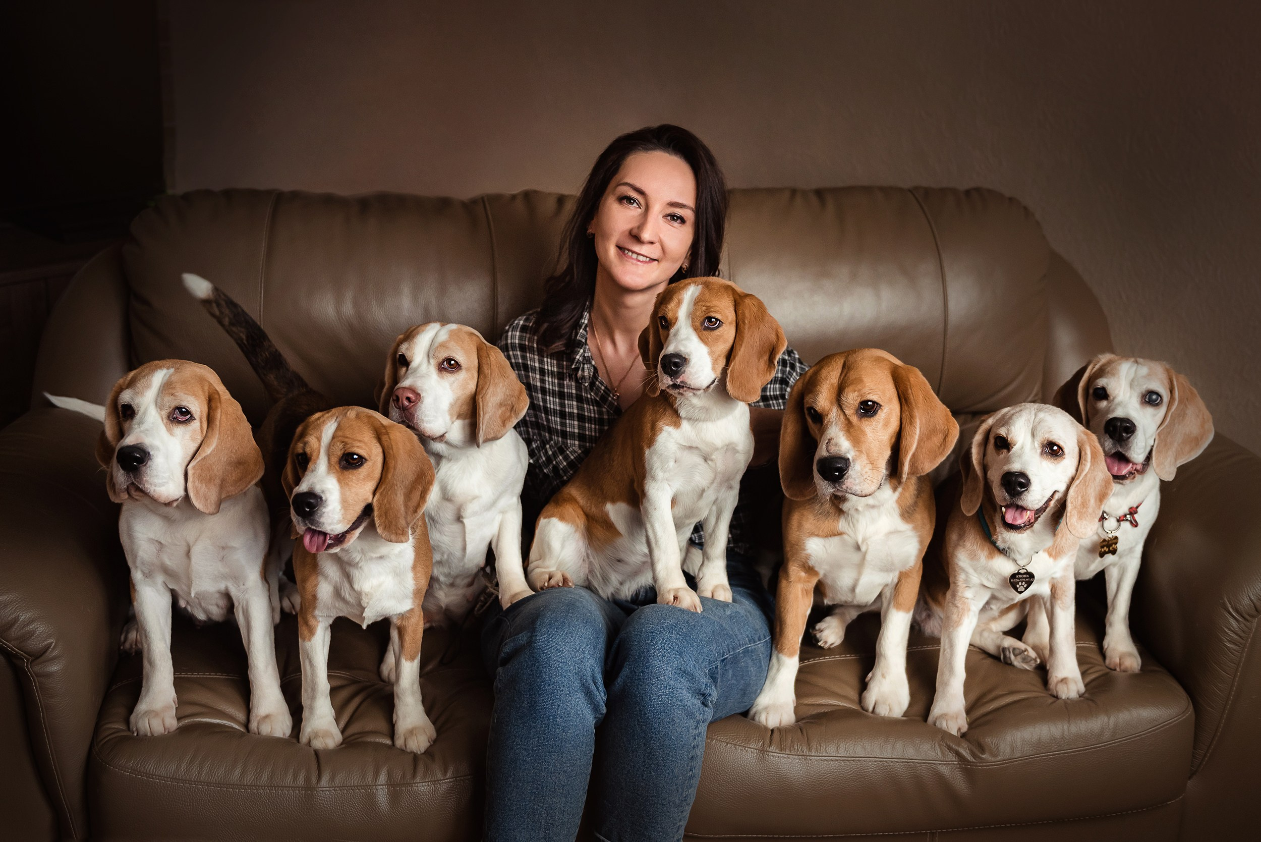 Оля, бигли и семья. Семейный Фотограф в Москве Ирина Хохлова
