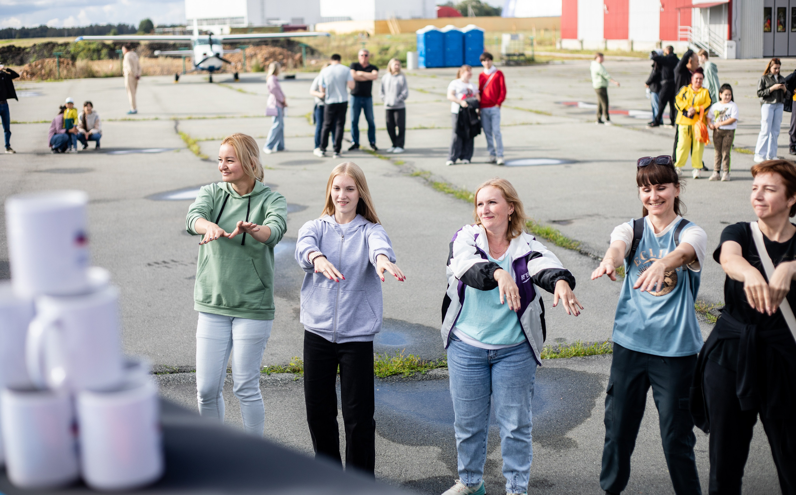 УЗСТ- Корпоративный тимбилдинг на аэродроме. Репортажный и свадебный фотограф в Челябинске Елисеев Павел
