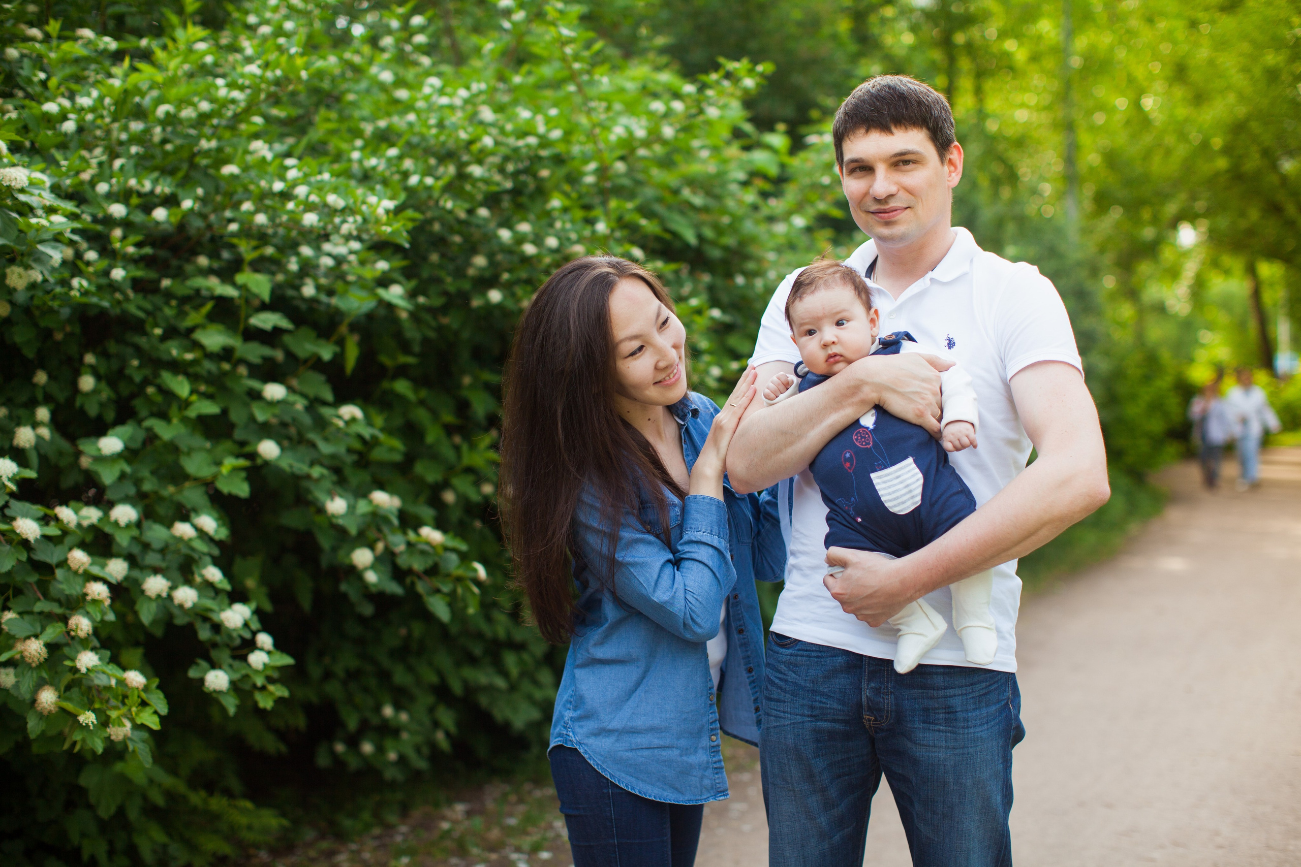 Элина, Максим и Родион. Фотограф на Крещение, семейный фотограф в Москве