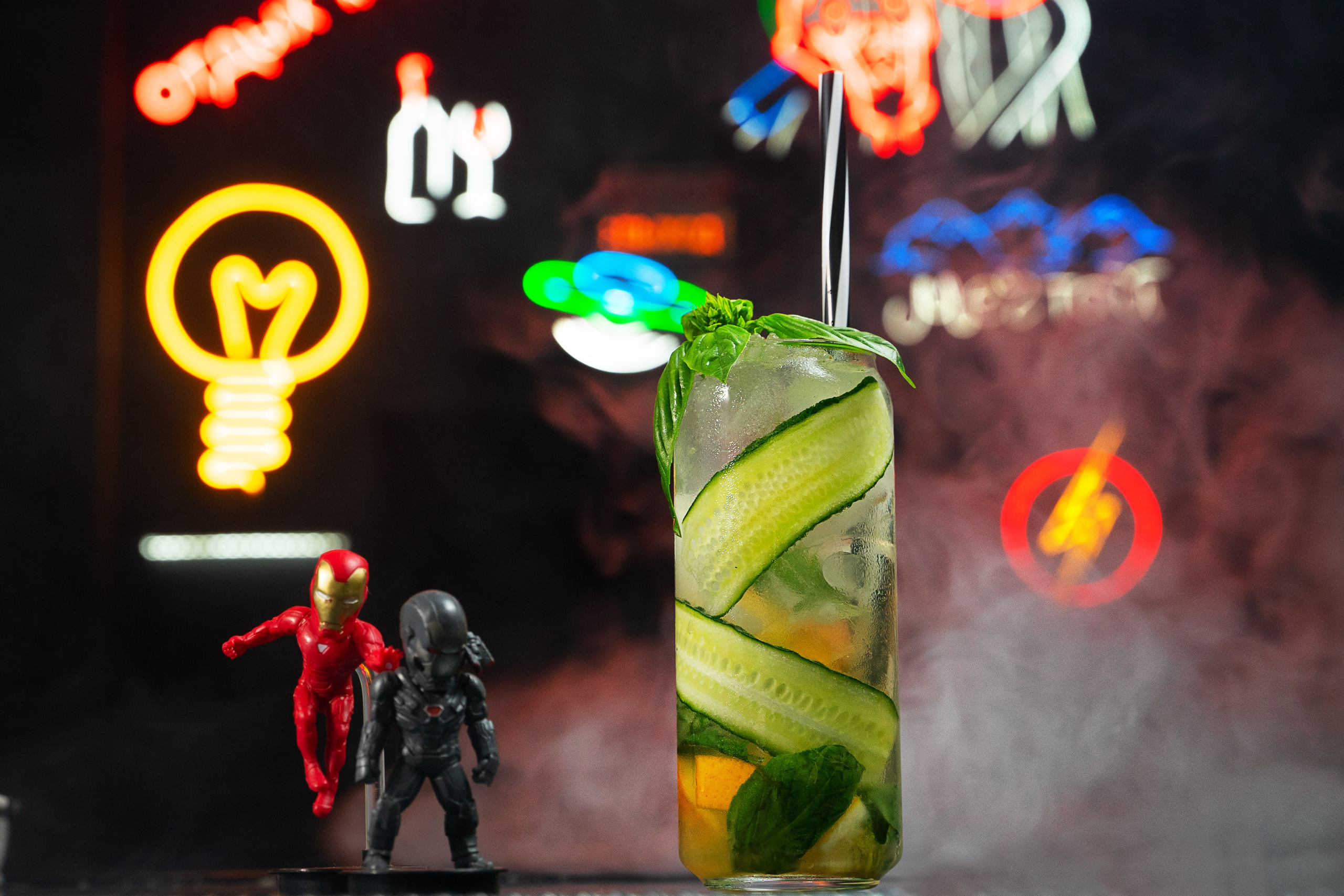 освежающий лимонад из огурцов