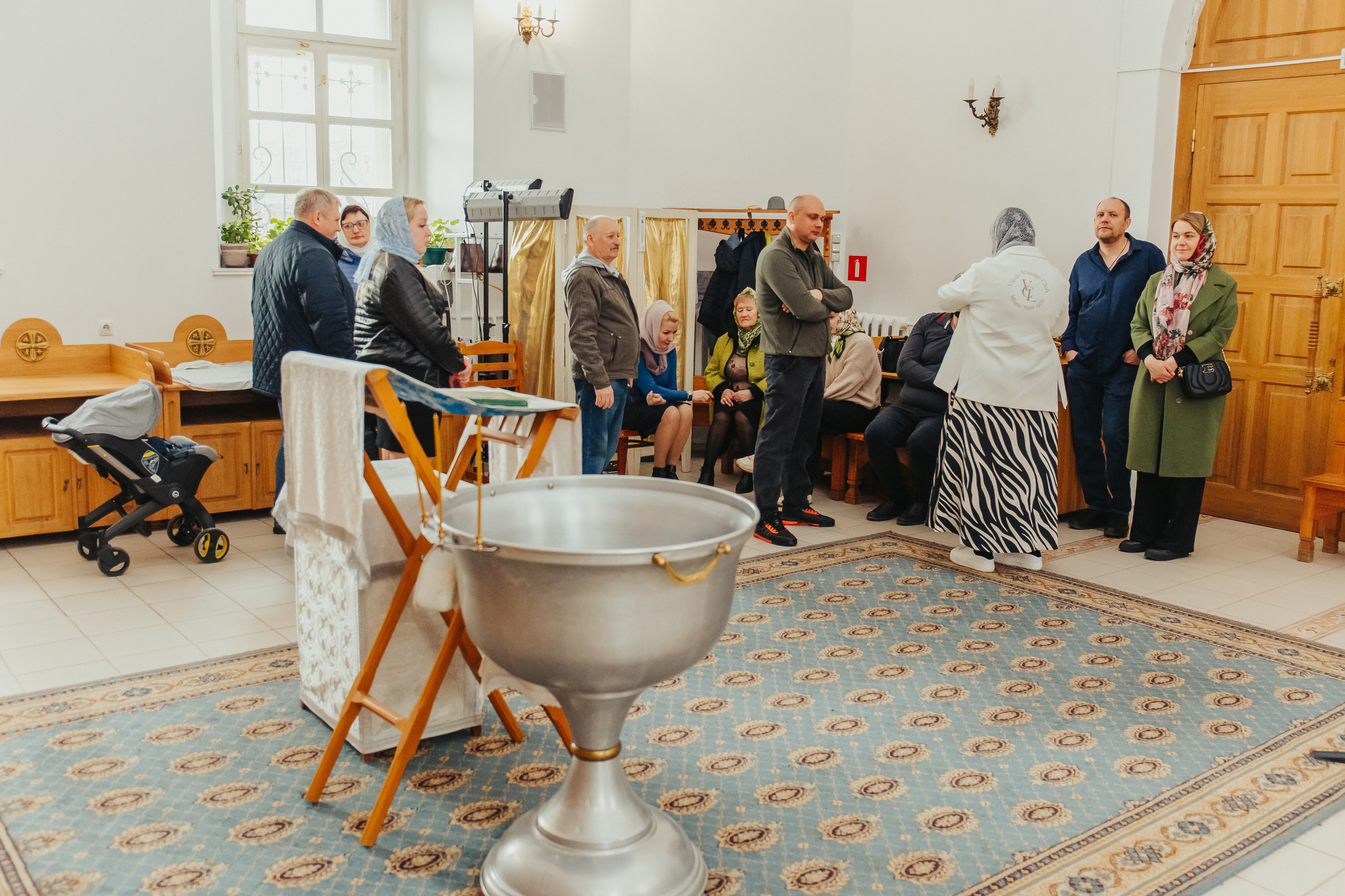 Фотосъемка крещения ребенка. Фотограф новорожденных и детский в Сергиевом Посаде Кругликова Юлия