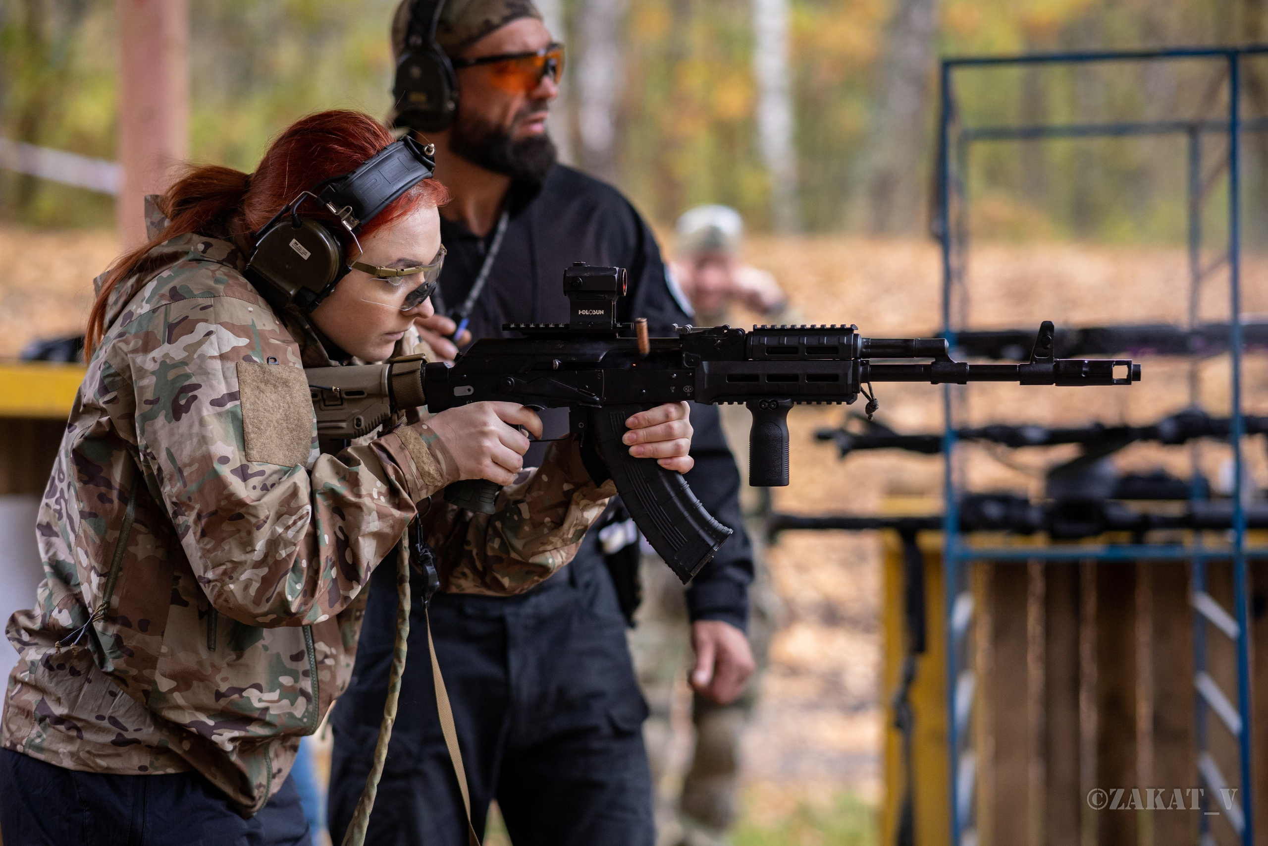 Фото с Открытого турнира по стрельбе из карабина «В деле только девочки», от HOT GUNS. Репортажный фотограф, Москва, Закат