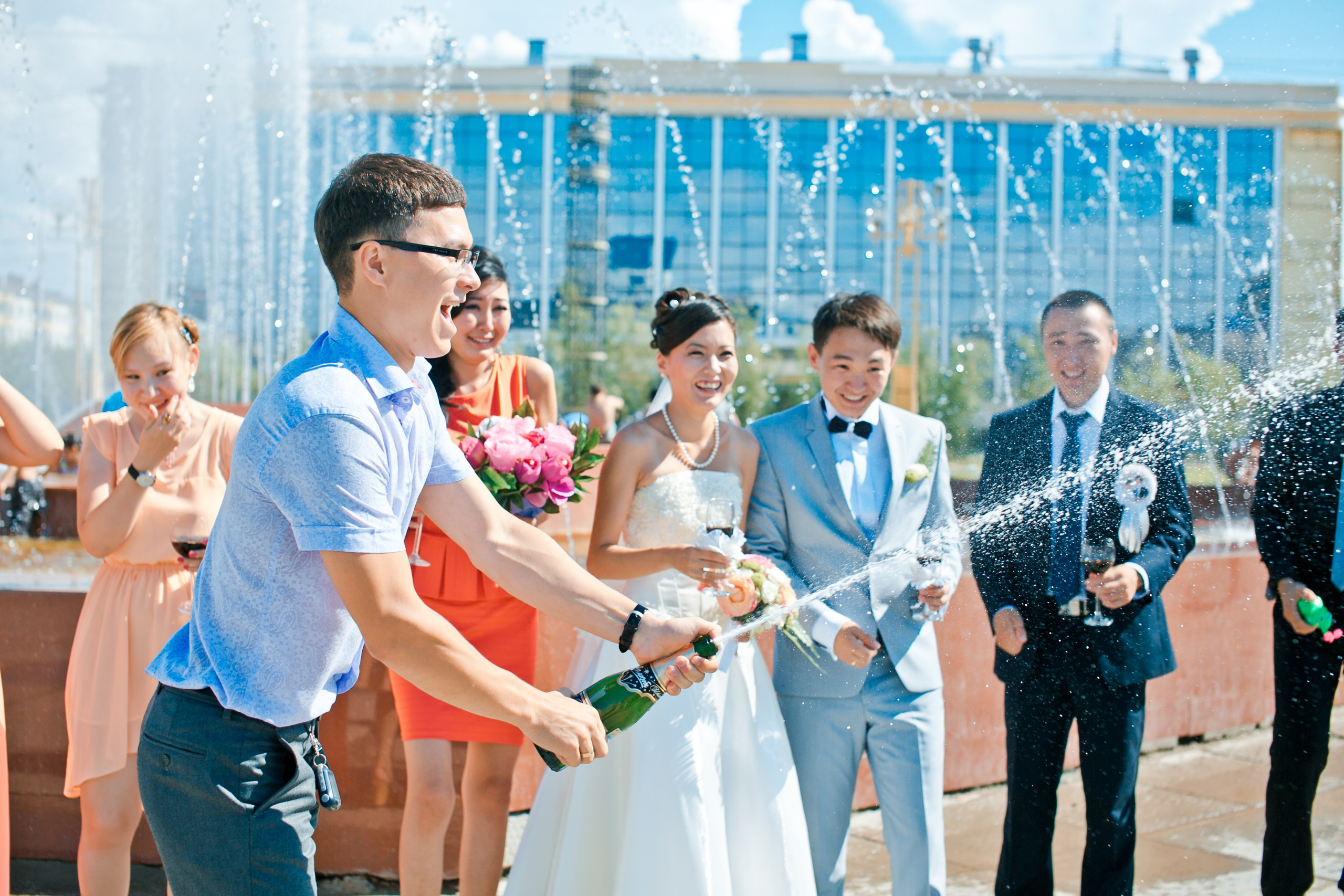 Летнее свадебное фото. Фотограф Надежда Куин, Якутск