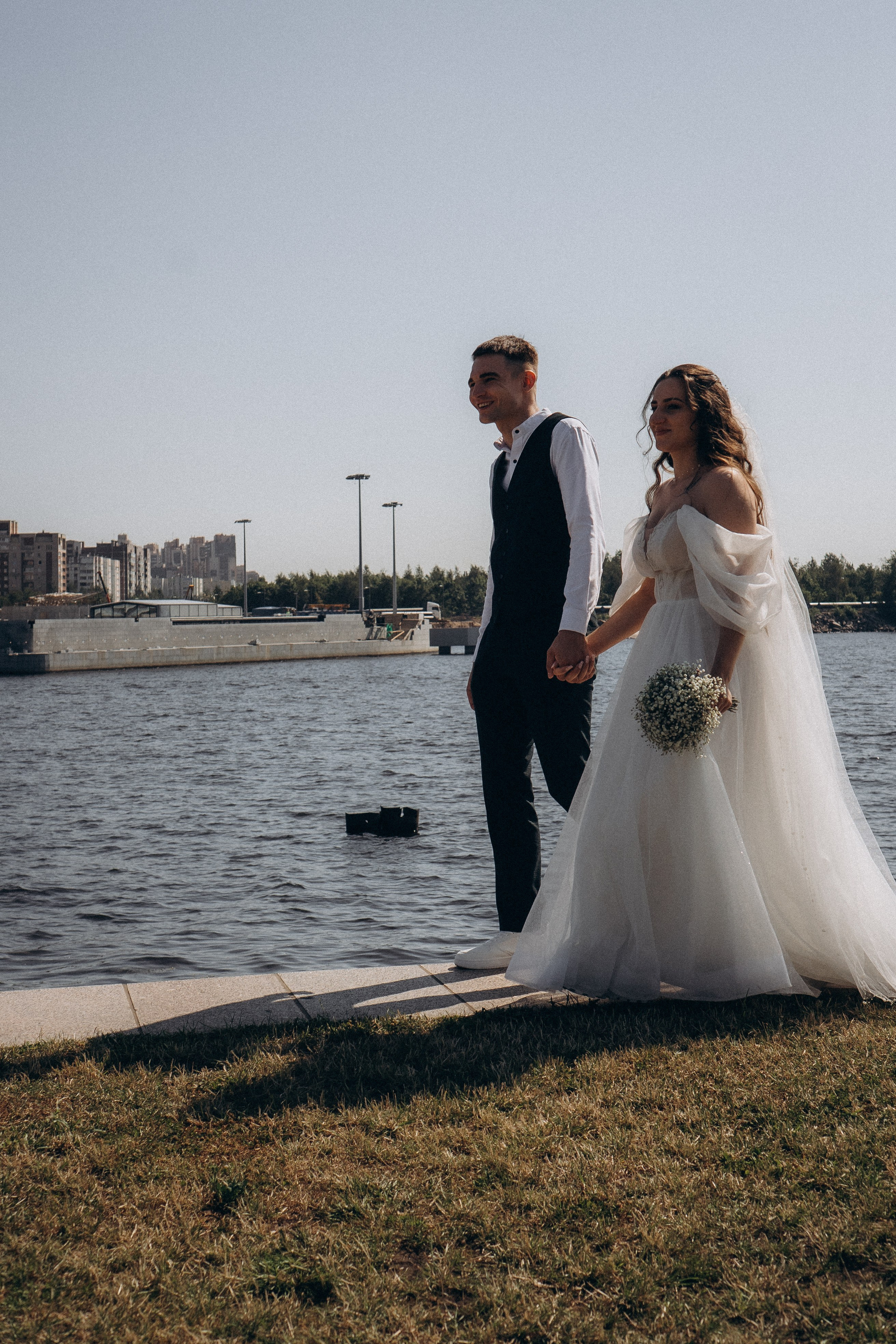 СВАДЕБНАЯ СЬЕМК В ПАРКЕ 300-ЛЕТИЯ. Профессиональный фотограф, Санкт-Петербург — Виктория Богомолова