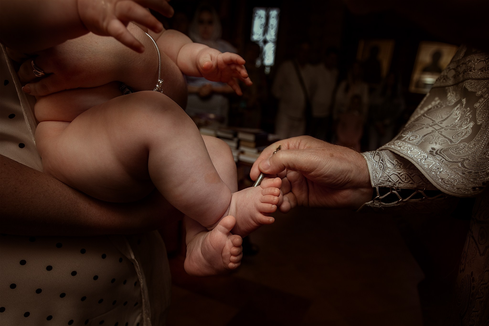 Крещение Василисы. Детский семейный фотограф в Севастополе Крыму
