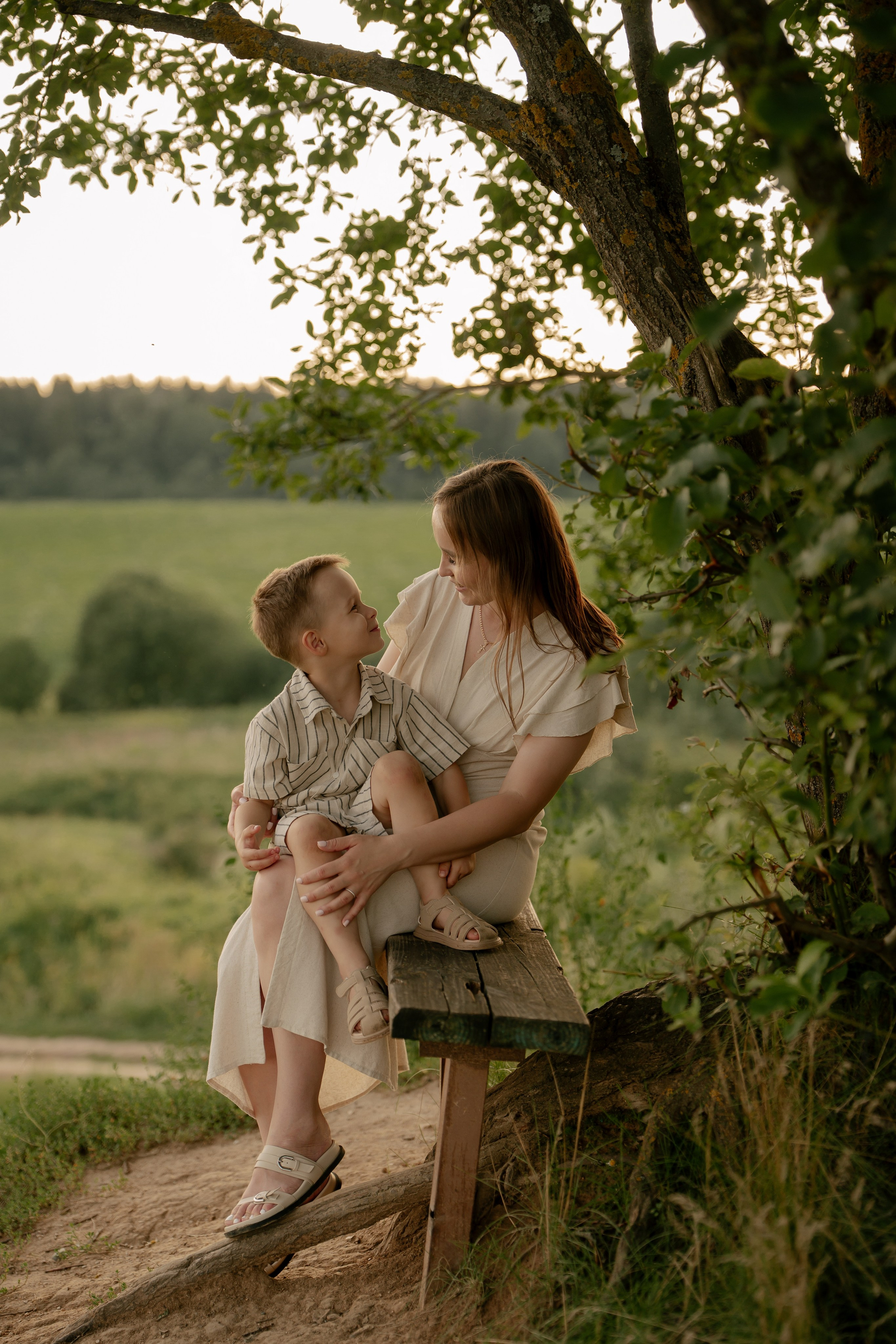 На закате. Свадебный и семейный фотограф в Москве и Красногорске — живые кадры | Анастасия Тихонова