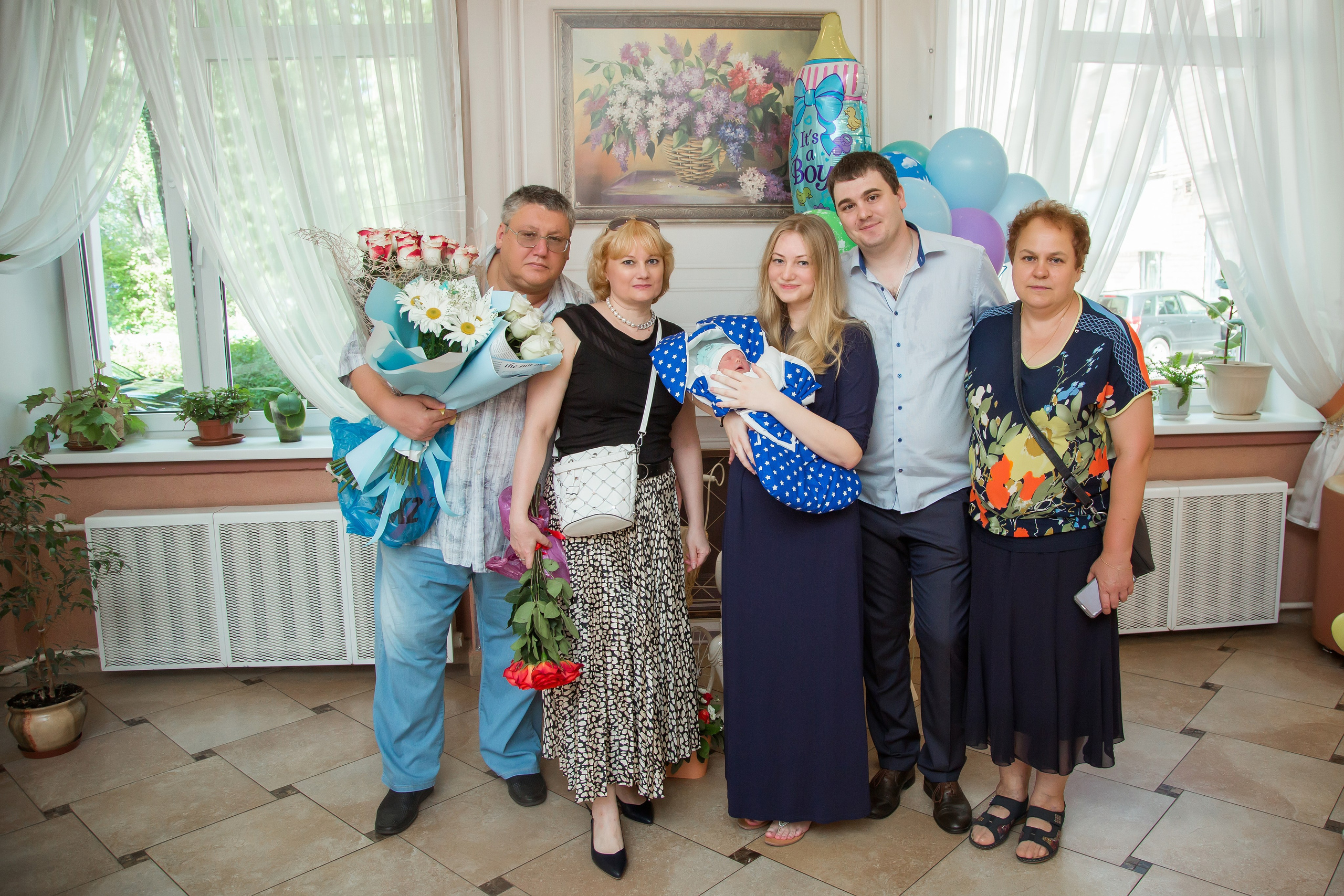 Выписка Владислава. Фотограф на Крещение, семейный фотограф в Москве