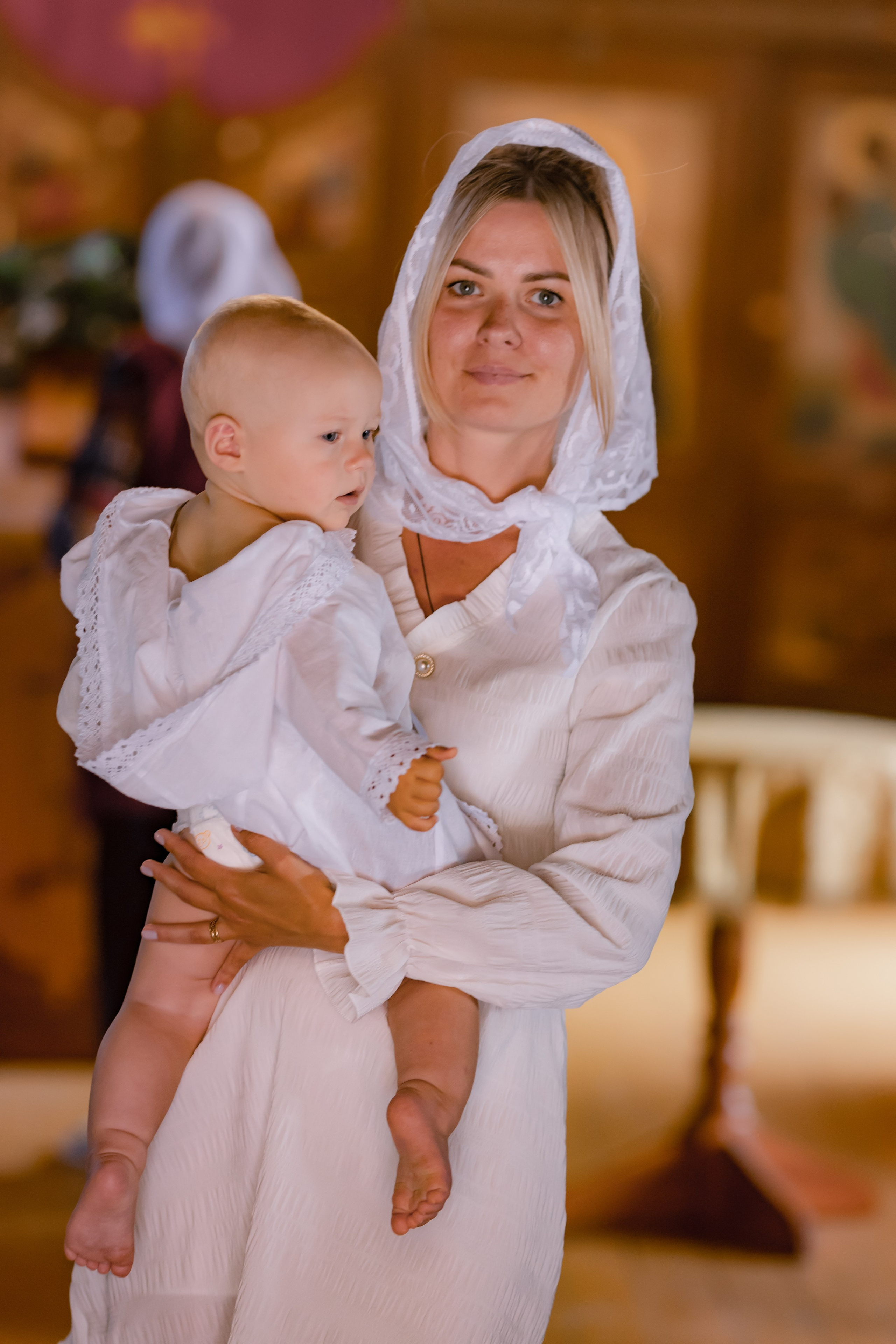 Крещение Миланы «Храм святителя Филарета». Детский и семейный фотограф Евгения Вахнеева Москва Зеленоград