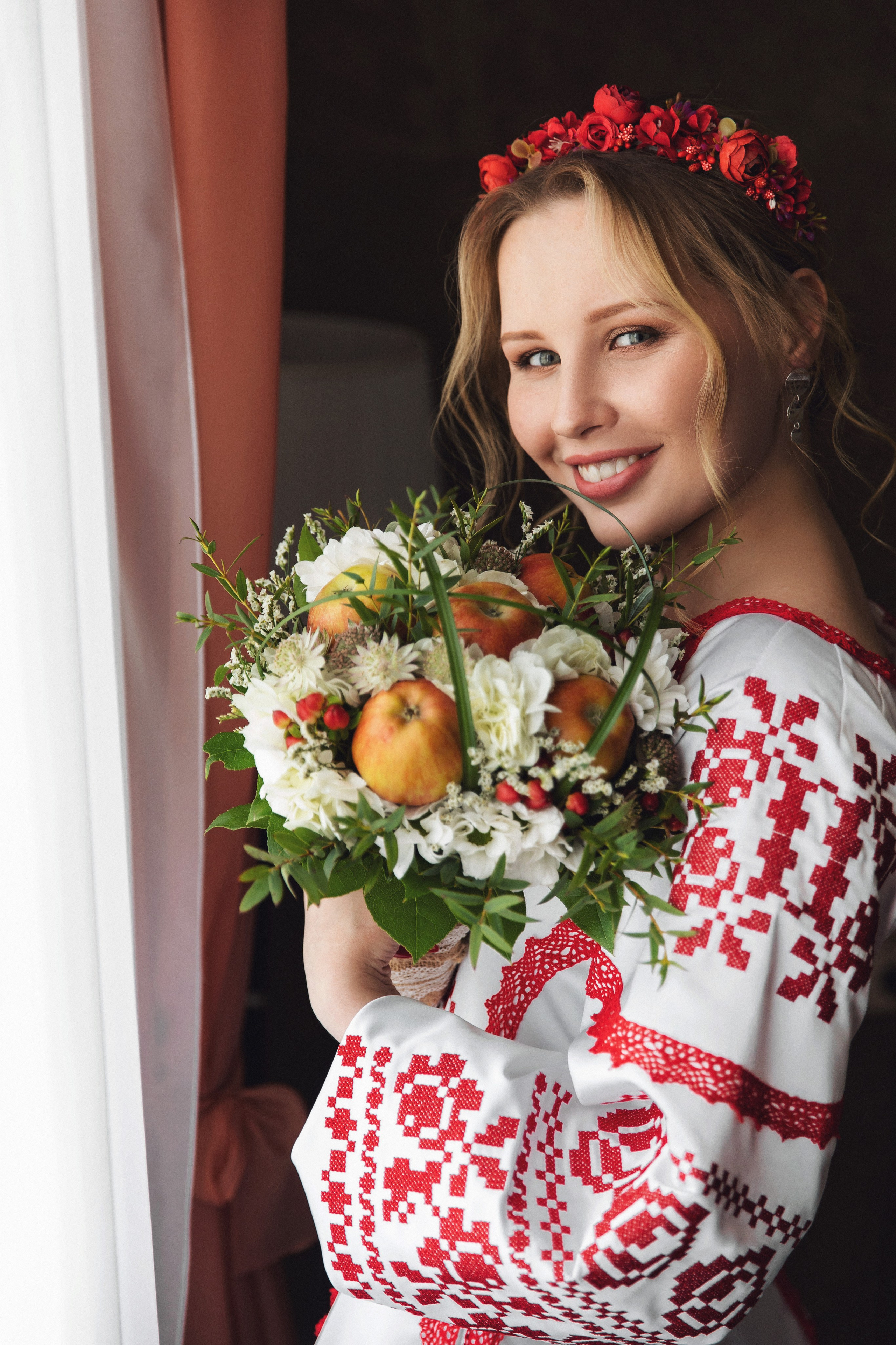 Макияж и прическа для невесты