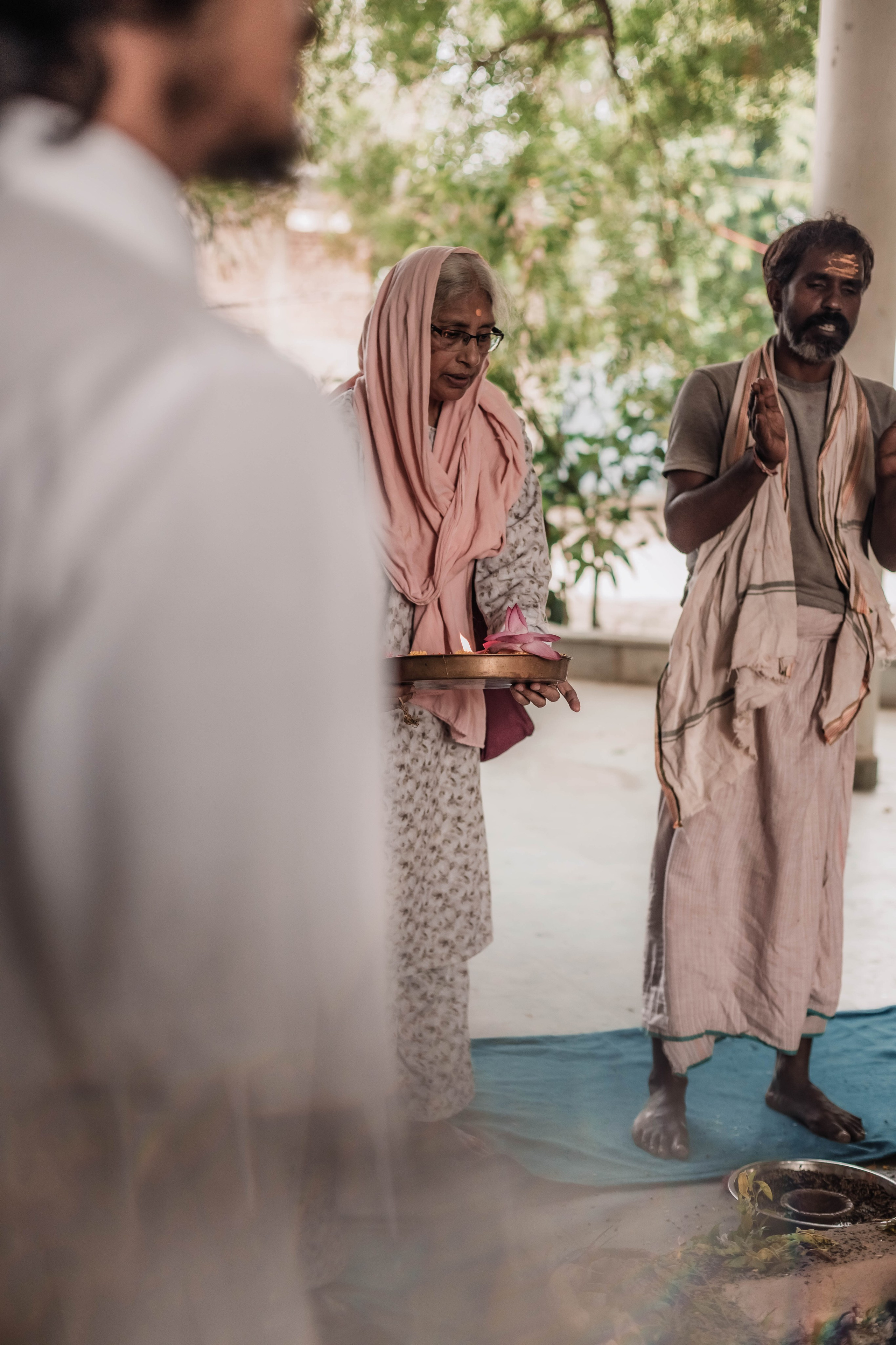 Pitri Paksha yagyas & poojas Devraha Baba ji ashram. Mariam Bagdasaryan