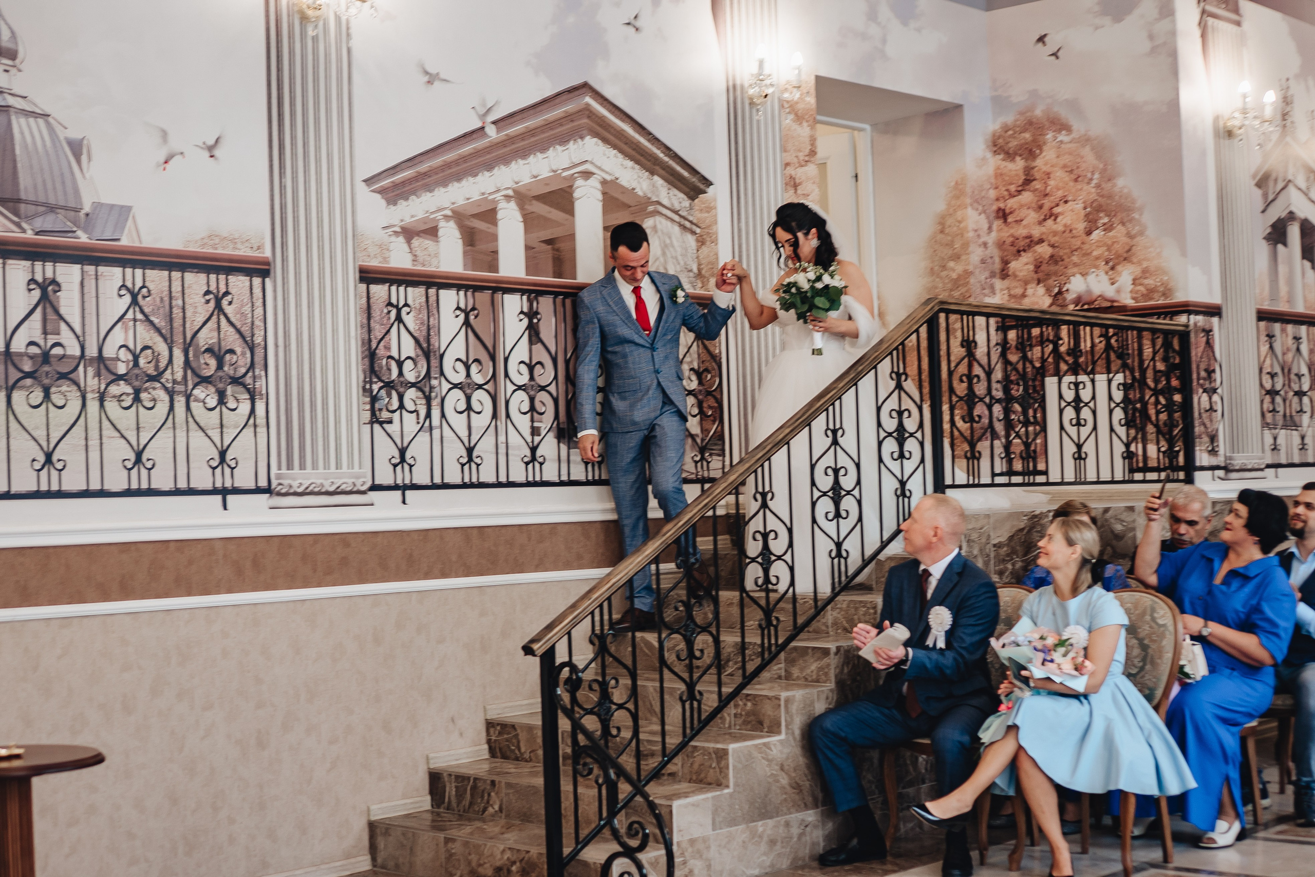 СВАДЕБНАЯ СЬЕМКА В ЗАГСЕ НА МОСКОВСКОМ ПРОСПЕКТЕ. Профессиональный фотограф, Санкт-Петербург — Виктория Богомолова